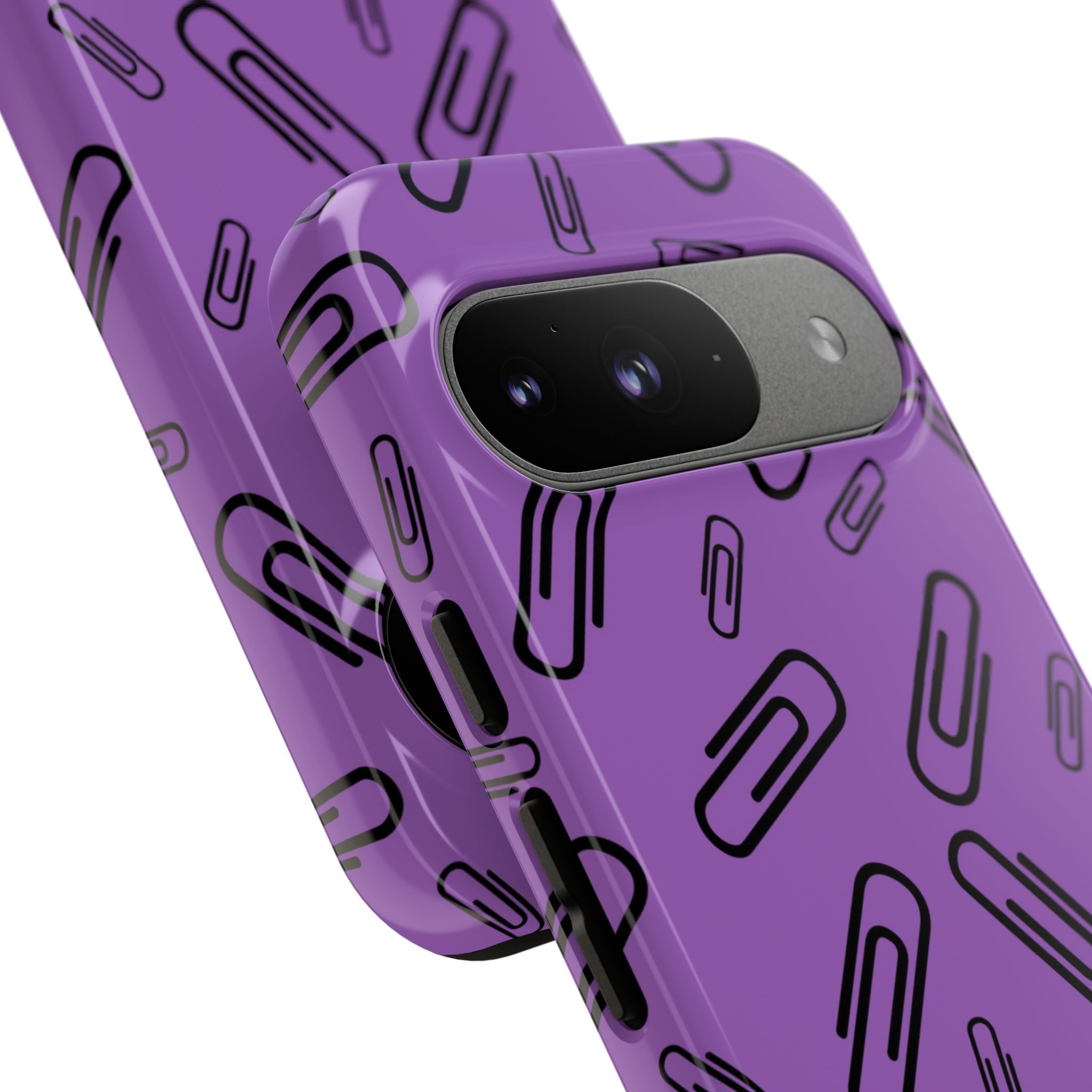 Paperclips Dance Playfully - Google Pixel Case