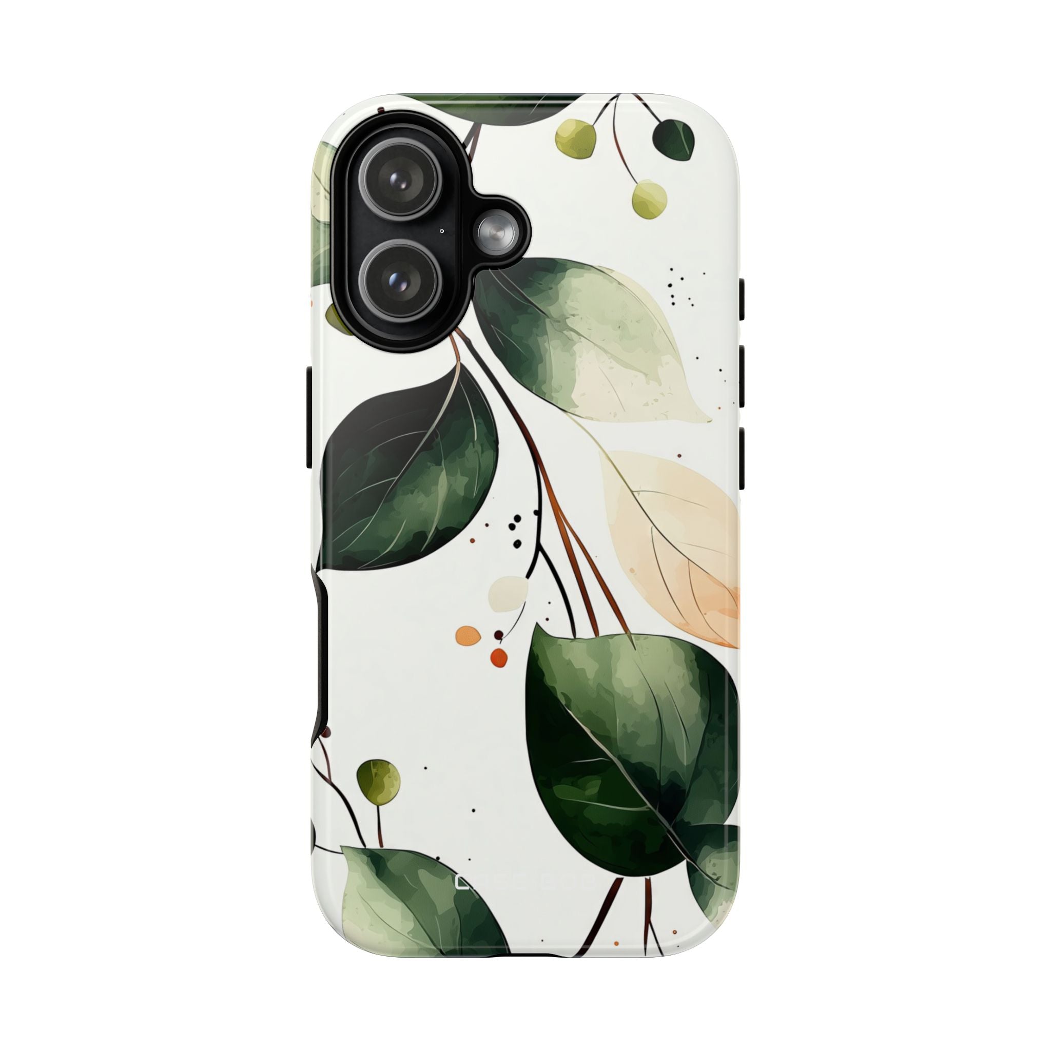 Greenberry Branch iPhone 17 Case - Tough
