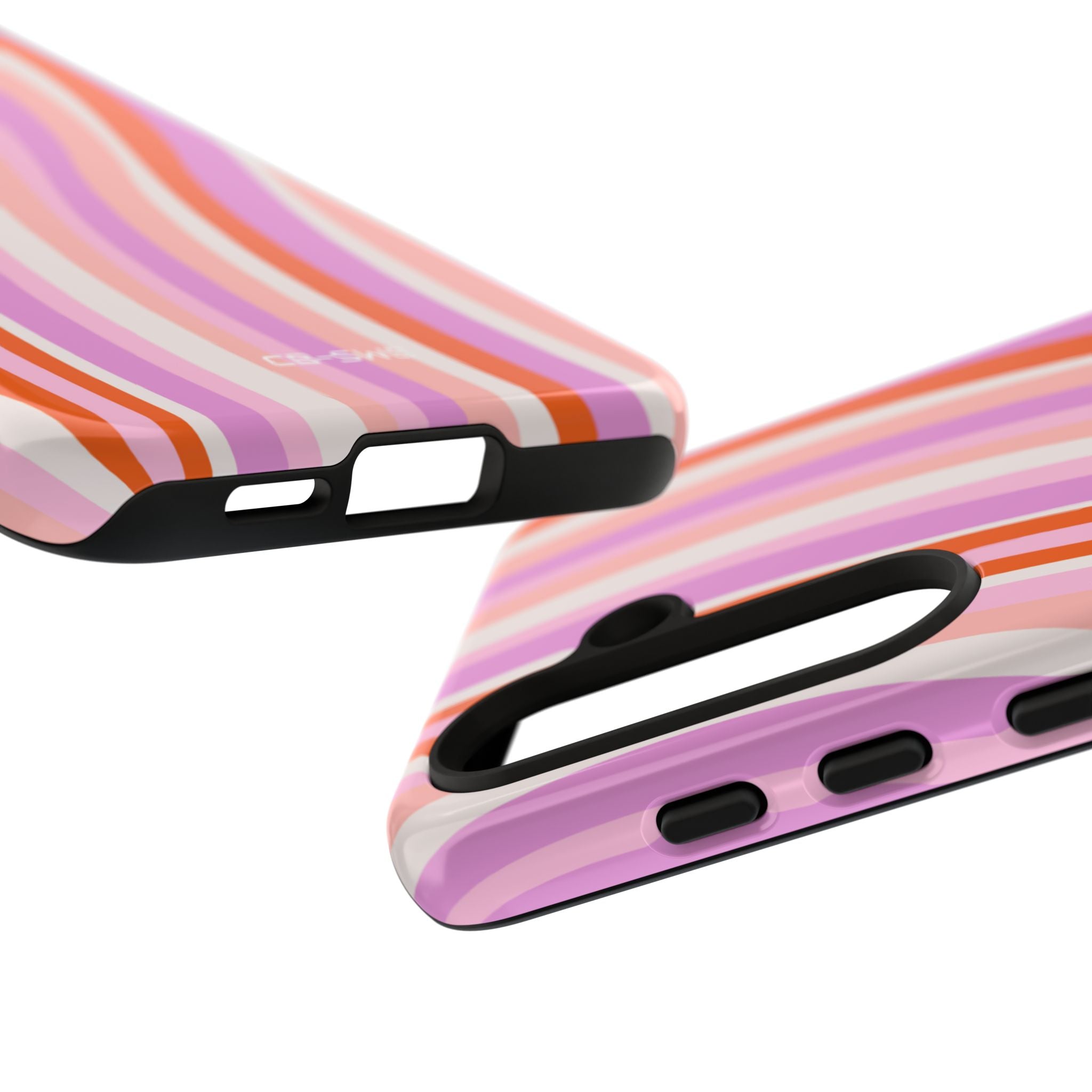 Vibrant Wave Symphony - Samsung Case