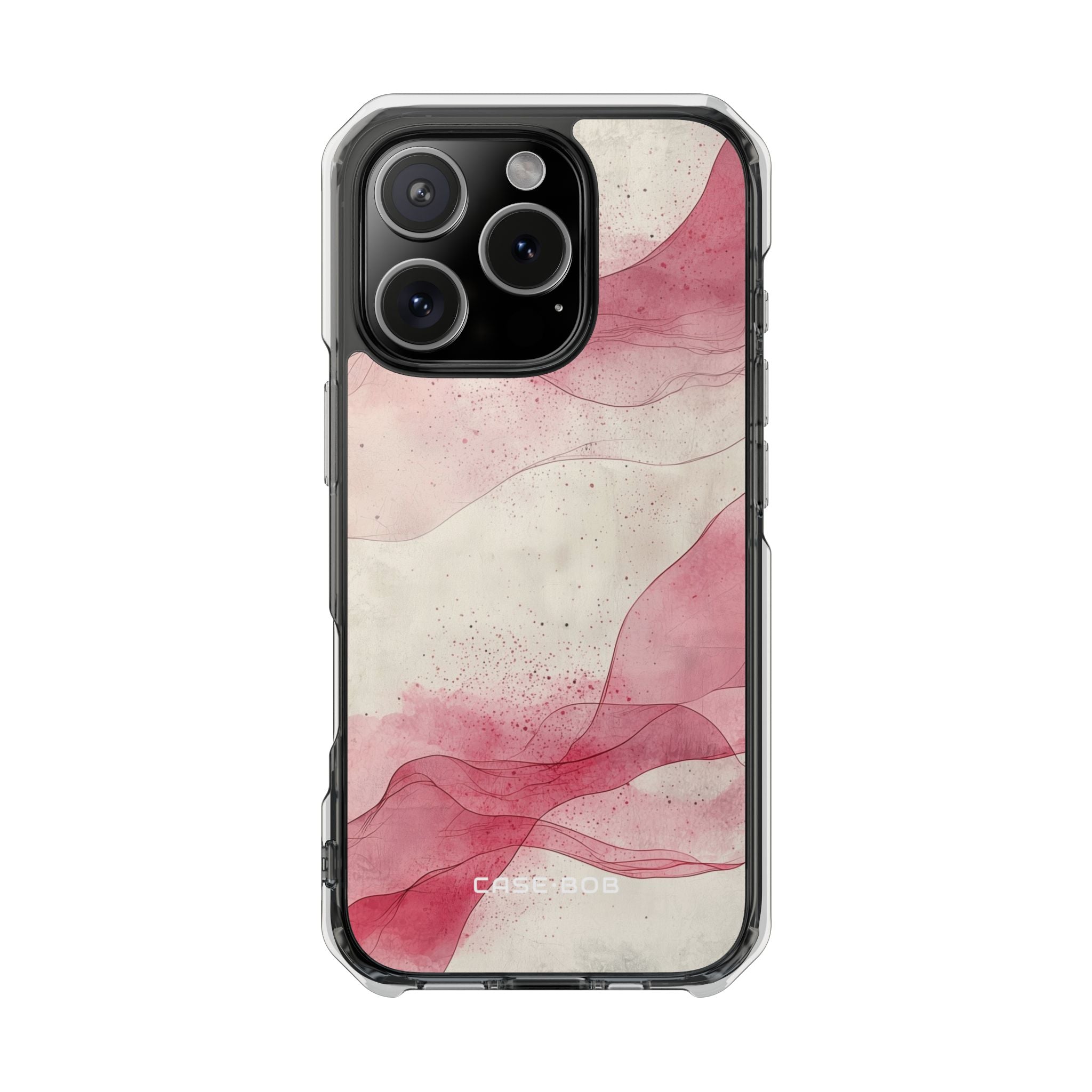 Crimson Waves iPhone 16 Pro Case - Impact
