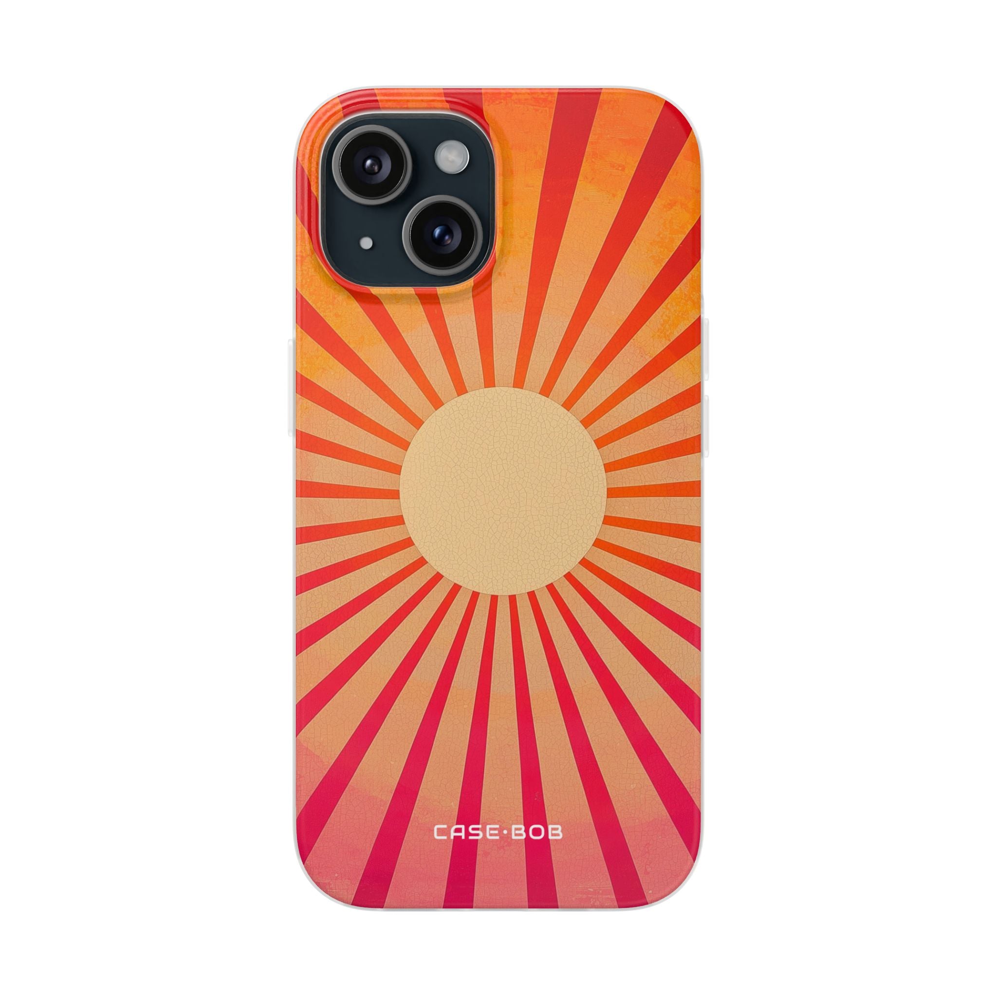 Sunburst Radiance iPhone 15 Case - Soft