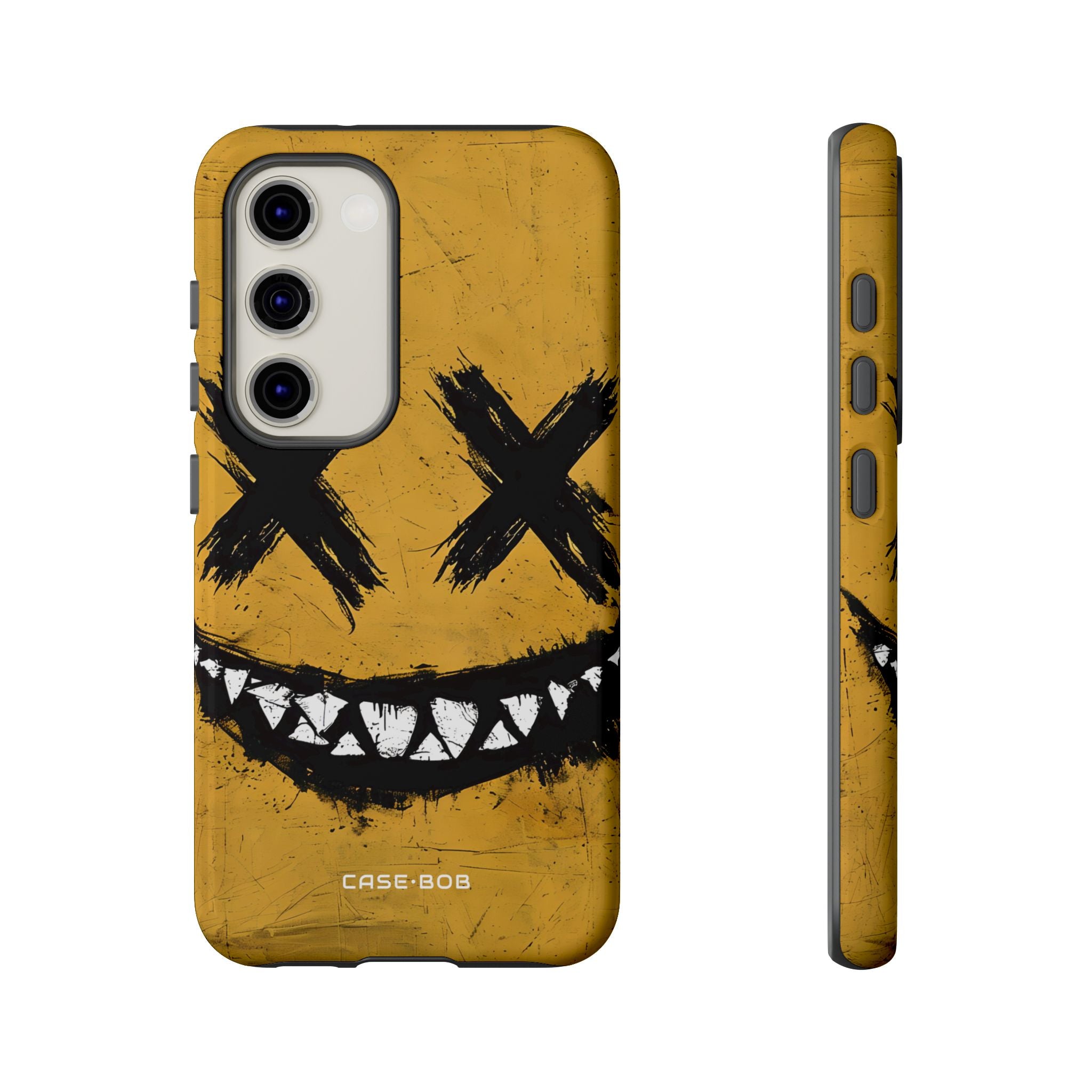 Jagged Smile Yellow Samsung S23 Case - Tough