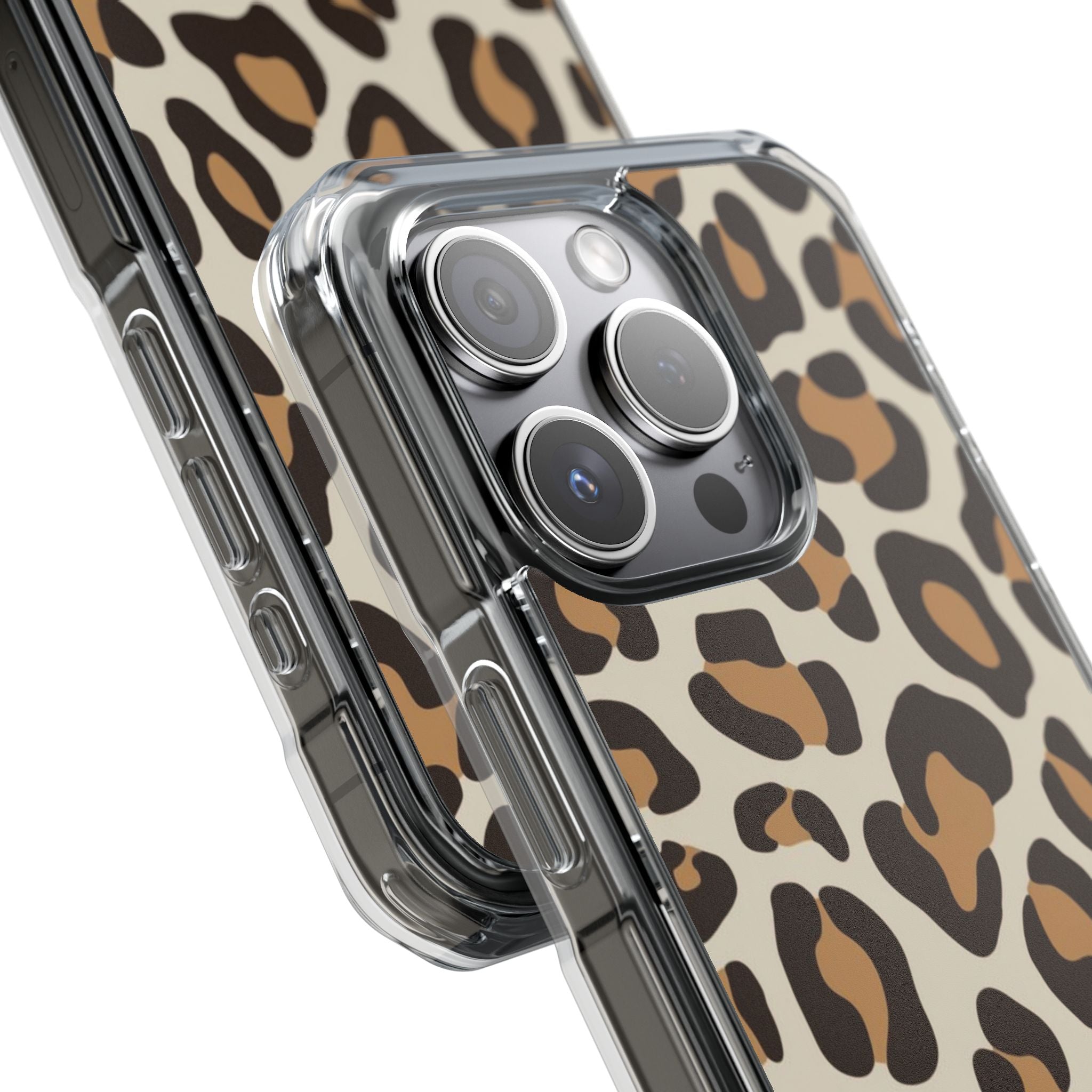 Leopard Print Elegance iPhone Case - Impact