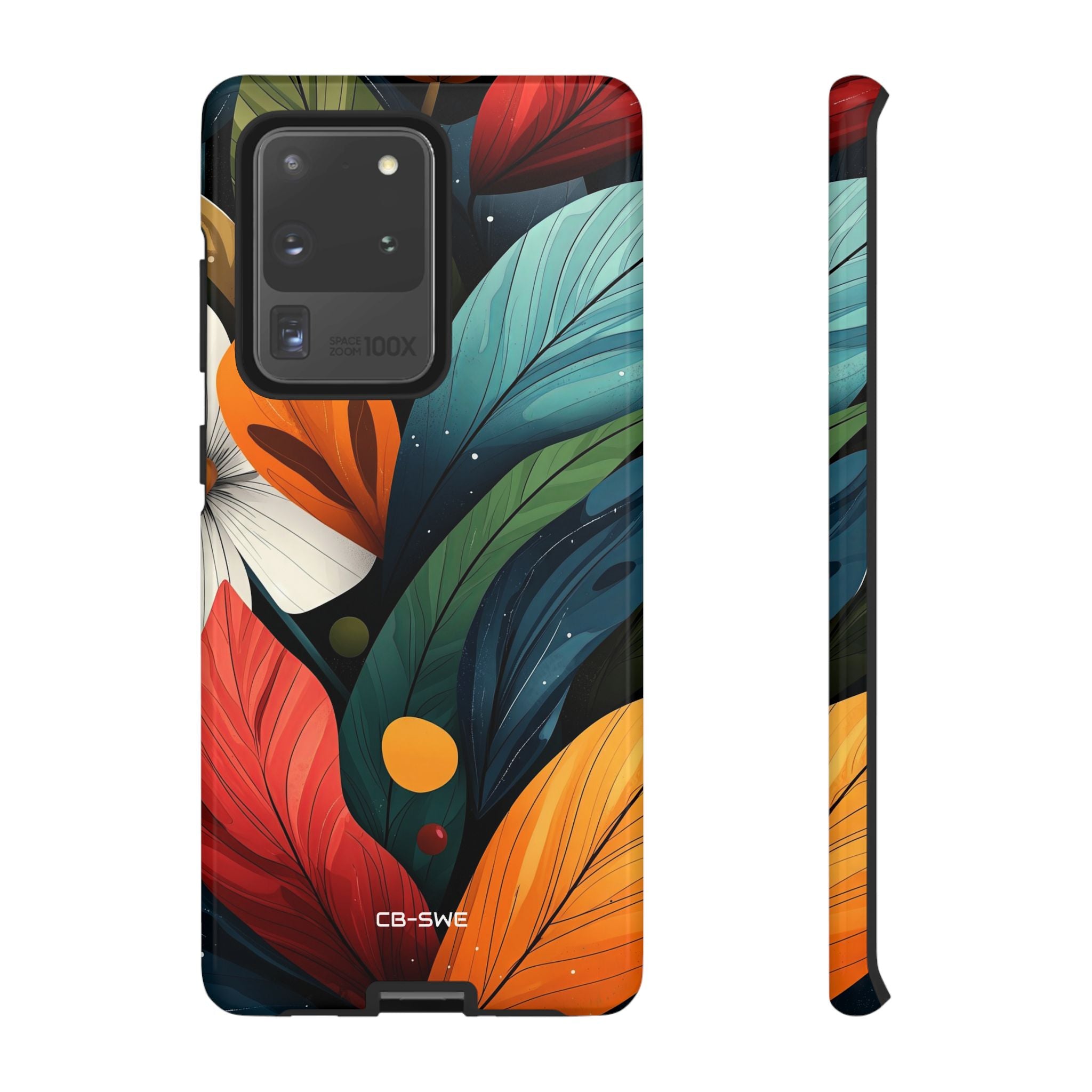 Vibrant Floral Symphony - Samsung Case