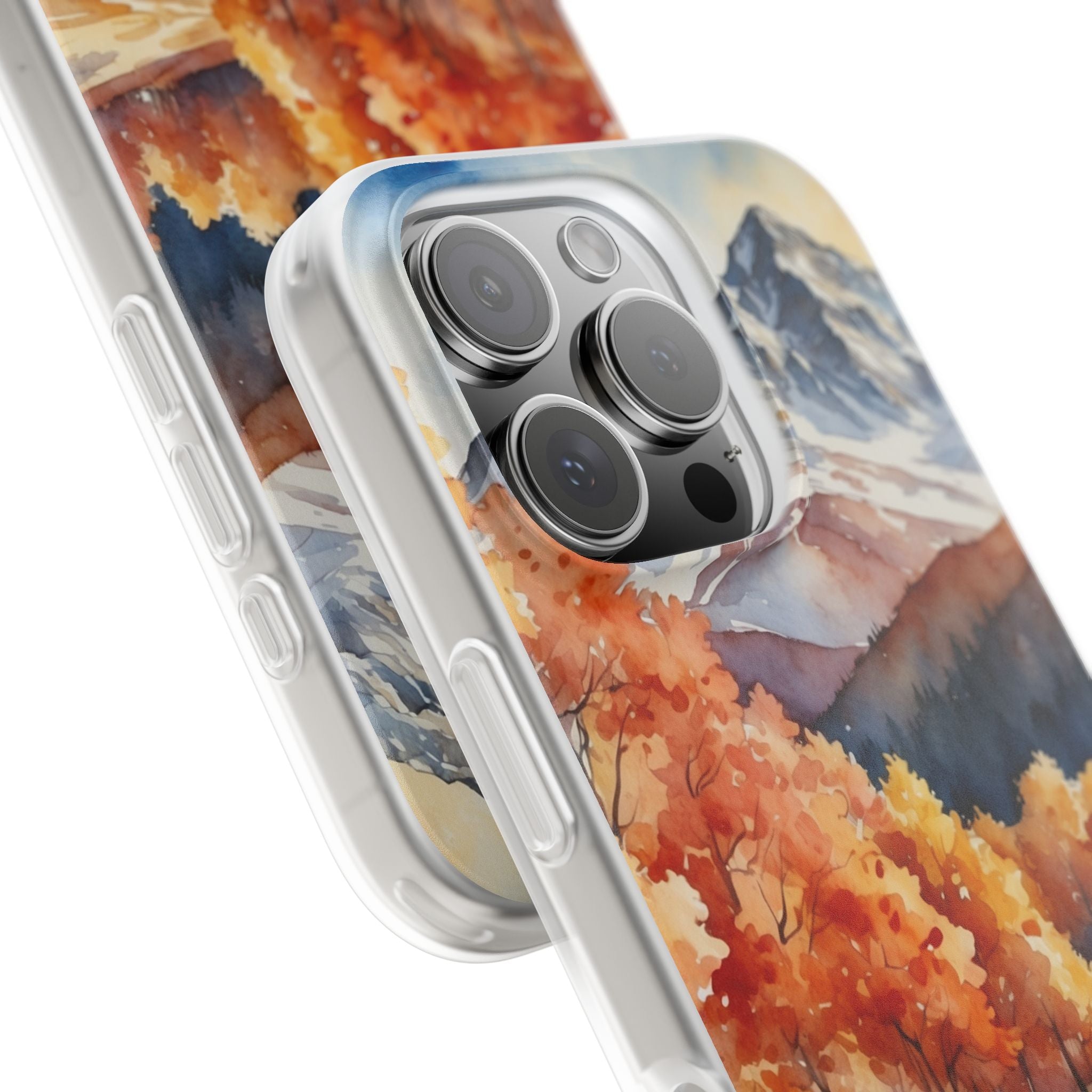 Snowcapped Radiance iPhone 16 Pro Case - Soft