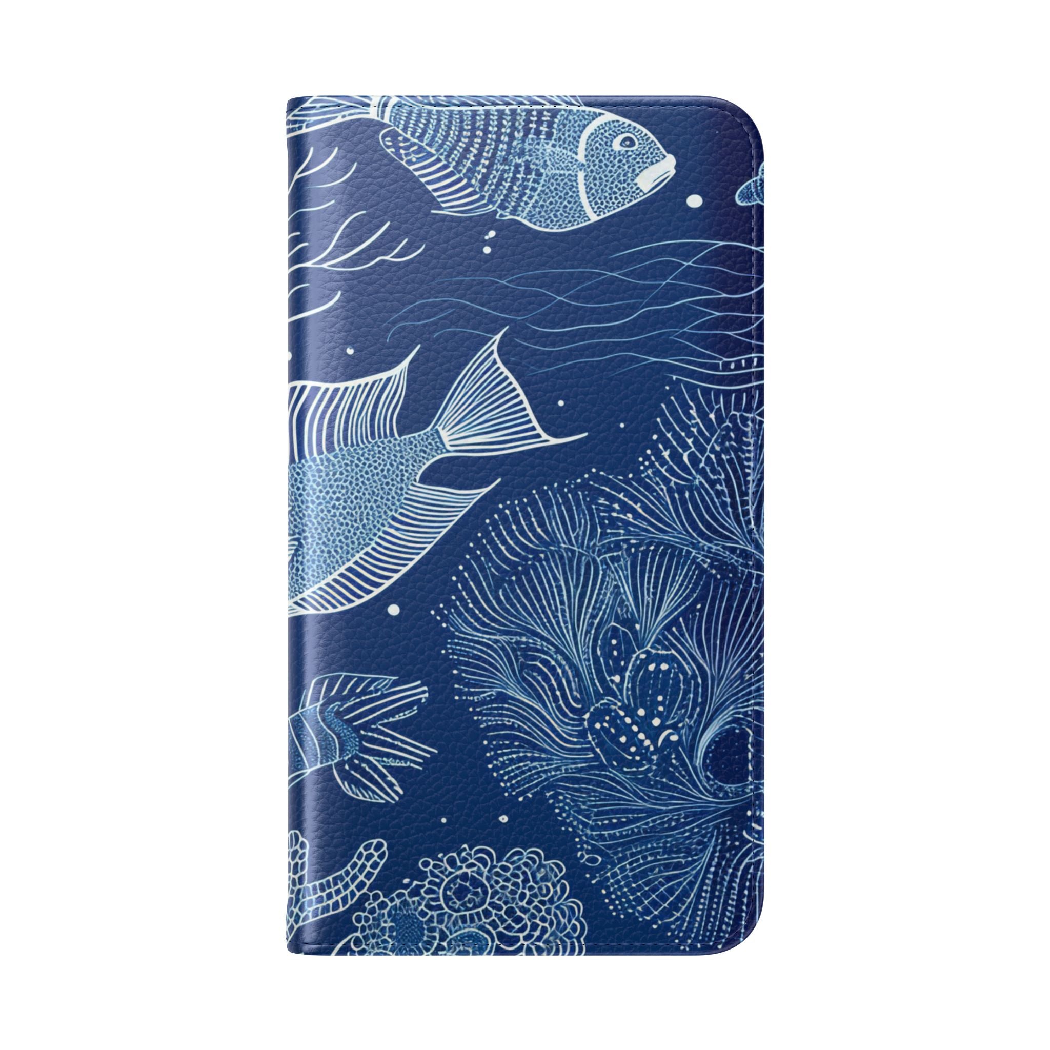 Blue Scale Reef - Samsung S23 Case - Wallet