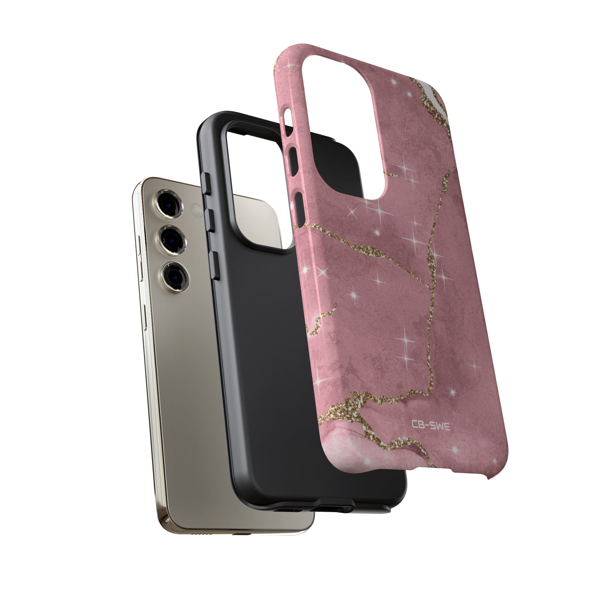 Pink Marble Luxe - Samsung Case