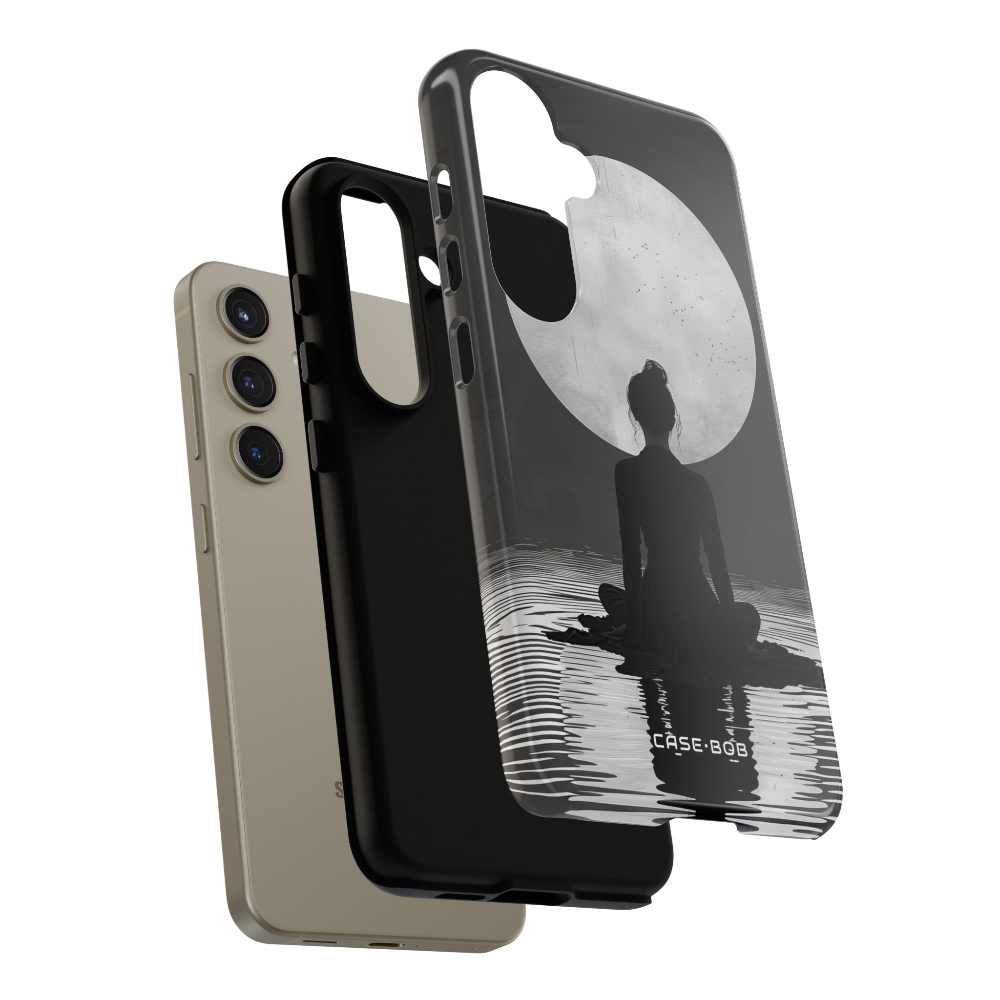 Silhouette Moonlight Samsung S24 Case - Tough