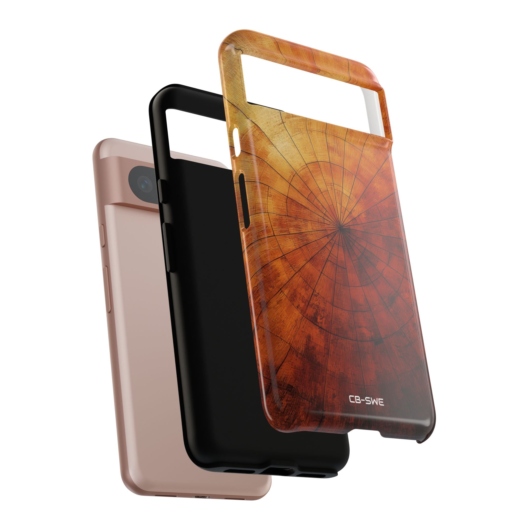 Warm Wood Swirls - Google Pixel Case