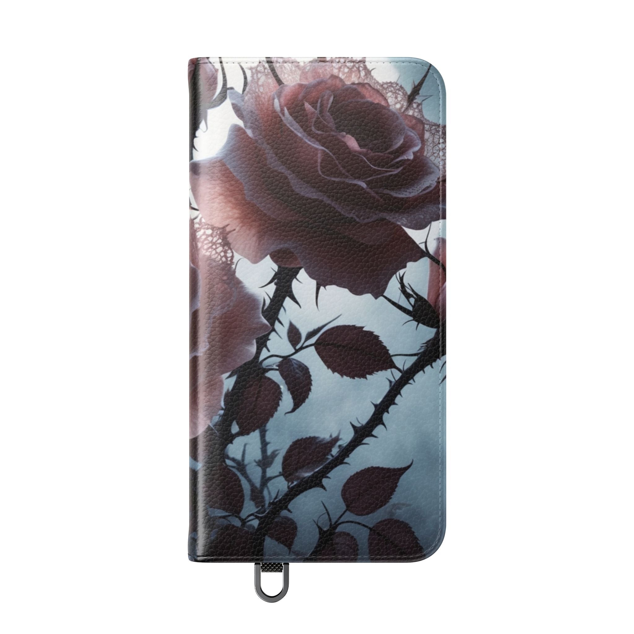 Lace Rose Moonlight - Samsung S25+ Case - Wallet