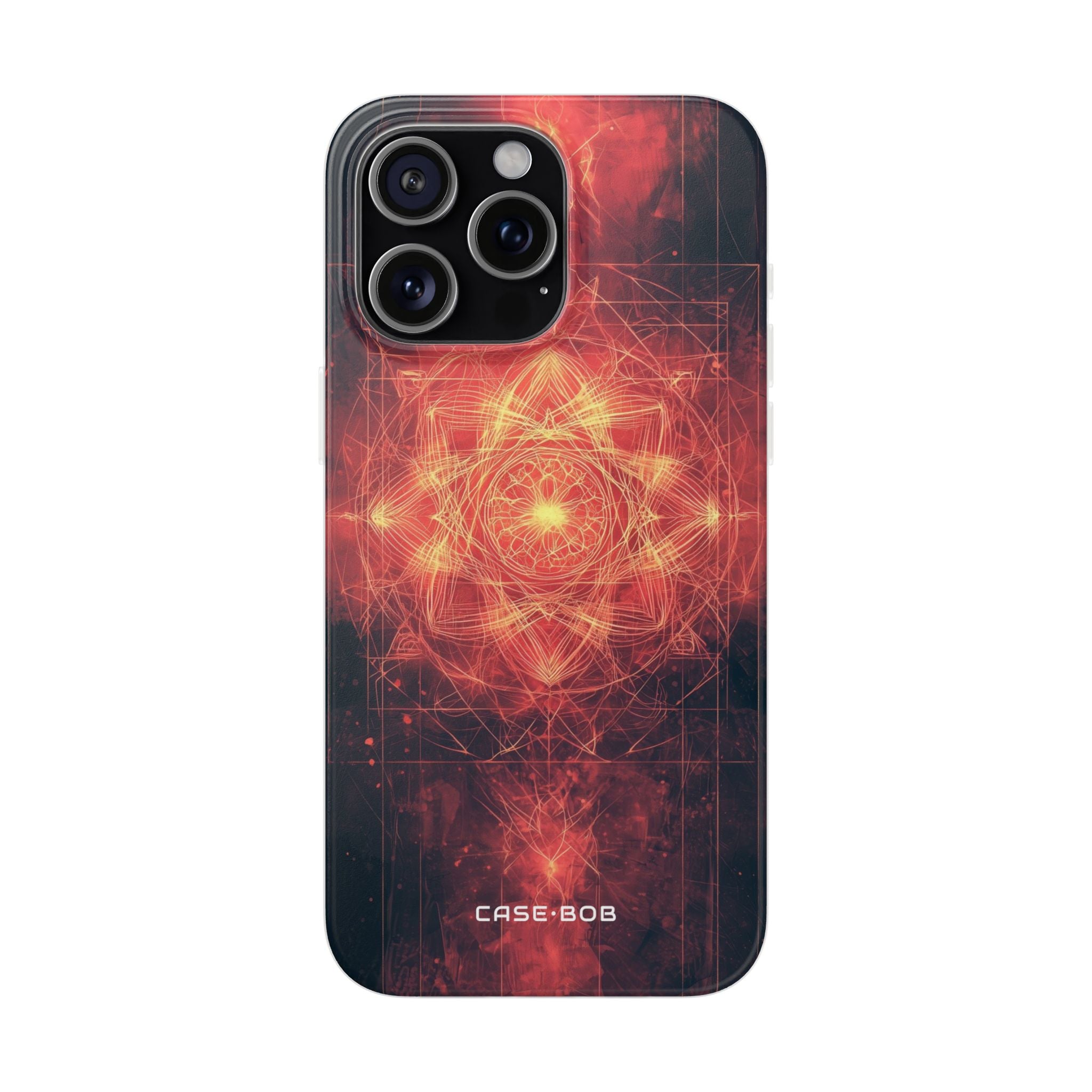 Radiant Mandala iPhone 15 Pro Max Case - Soft