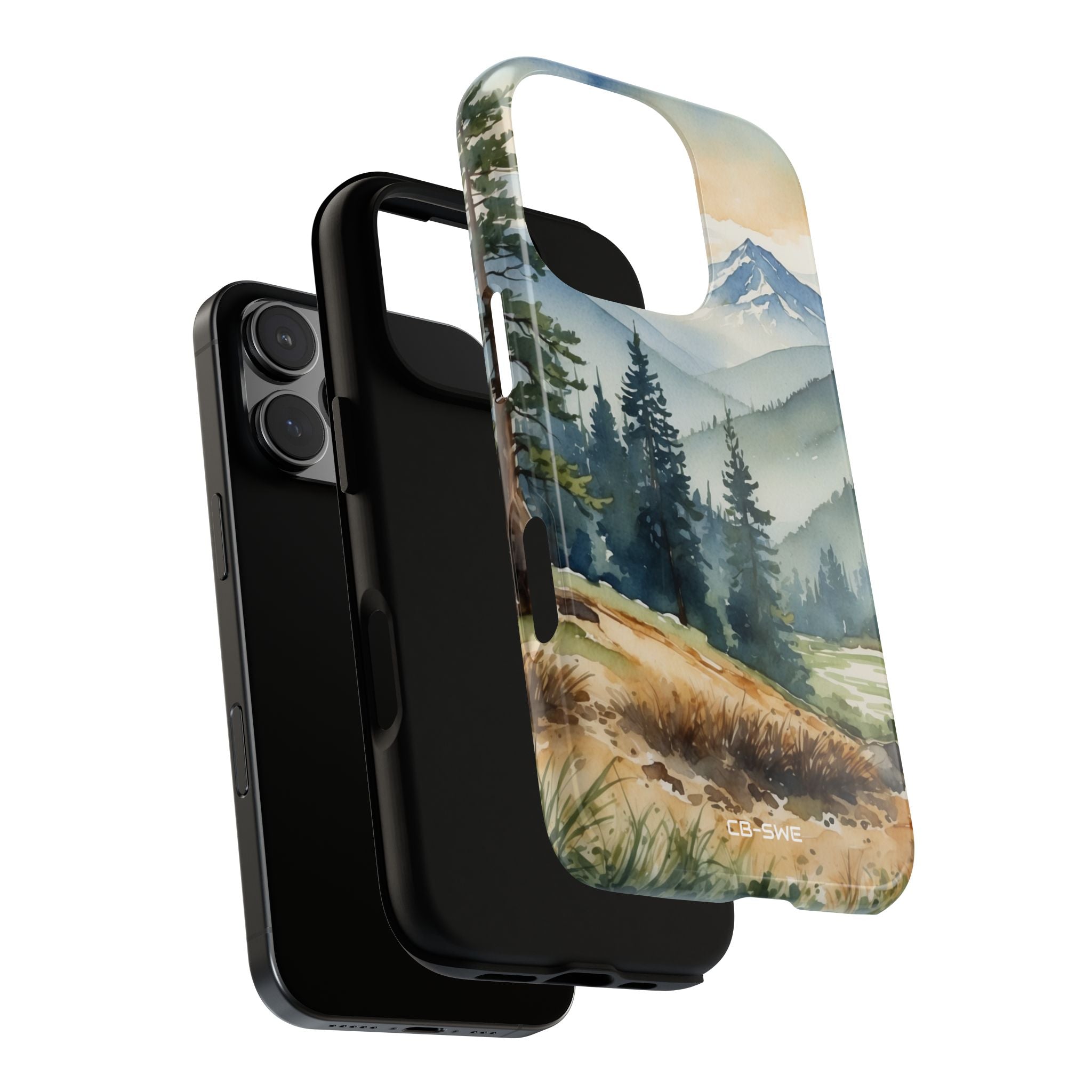 Whispers Paint Horizon - iPhone Case