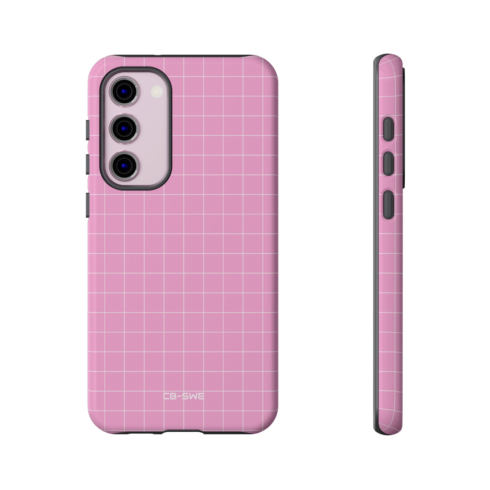 Pink Squares Align - Samsung Case