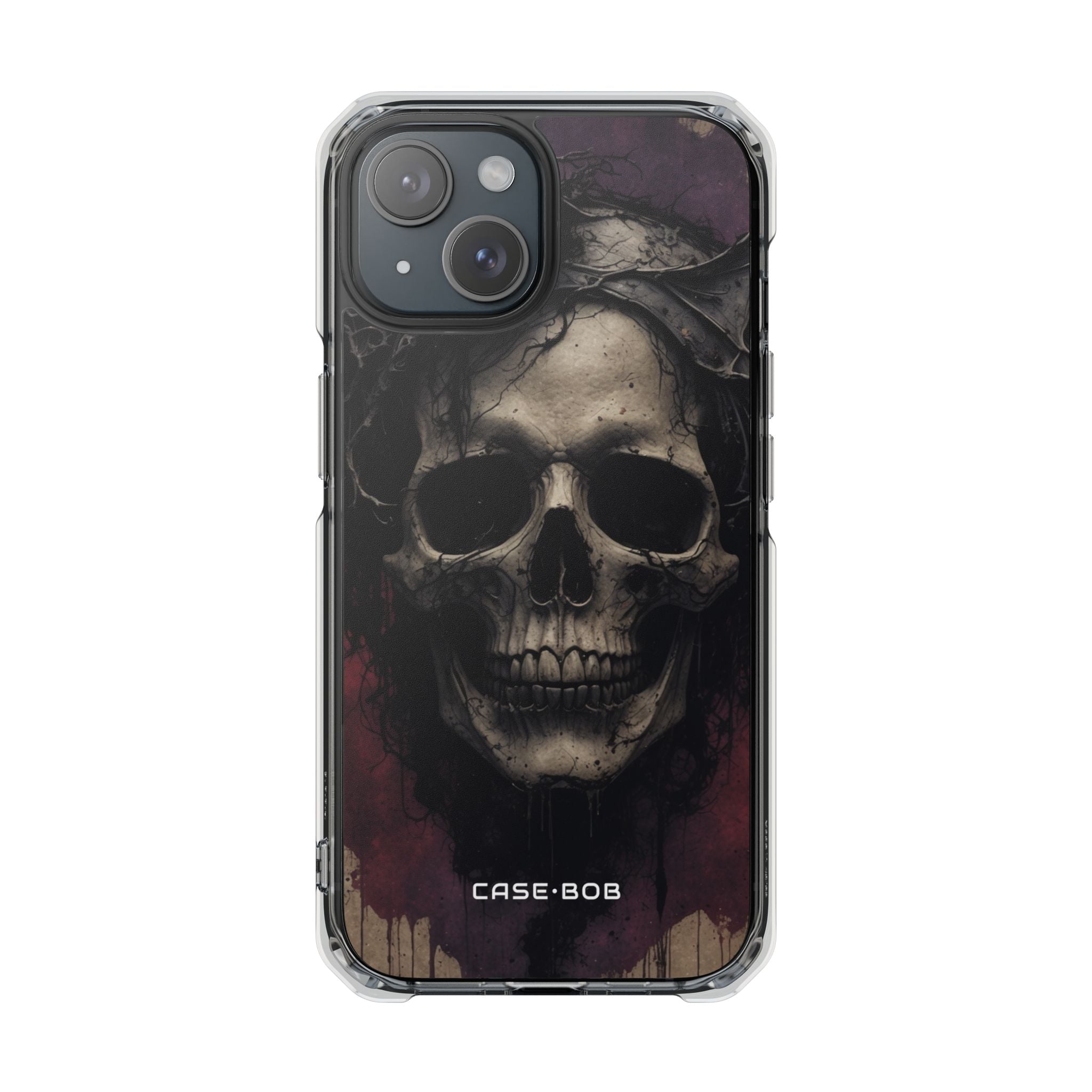 Skull Nocturne iPhone 15 Case - Impact
