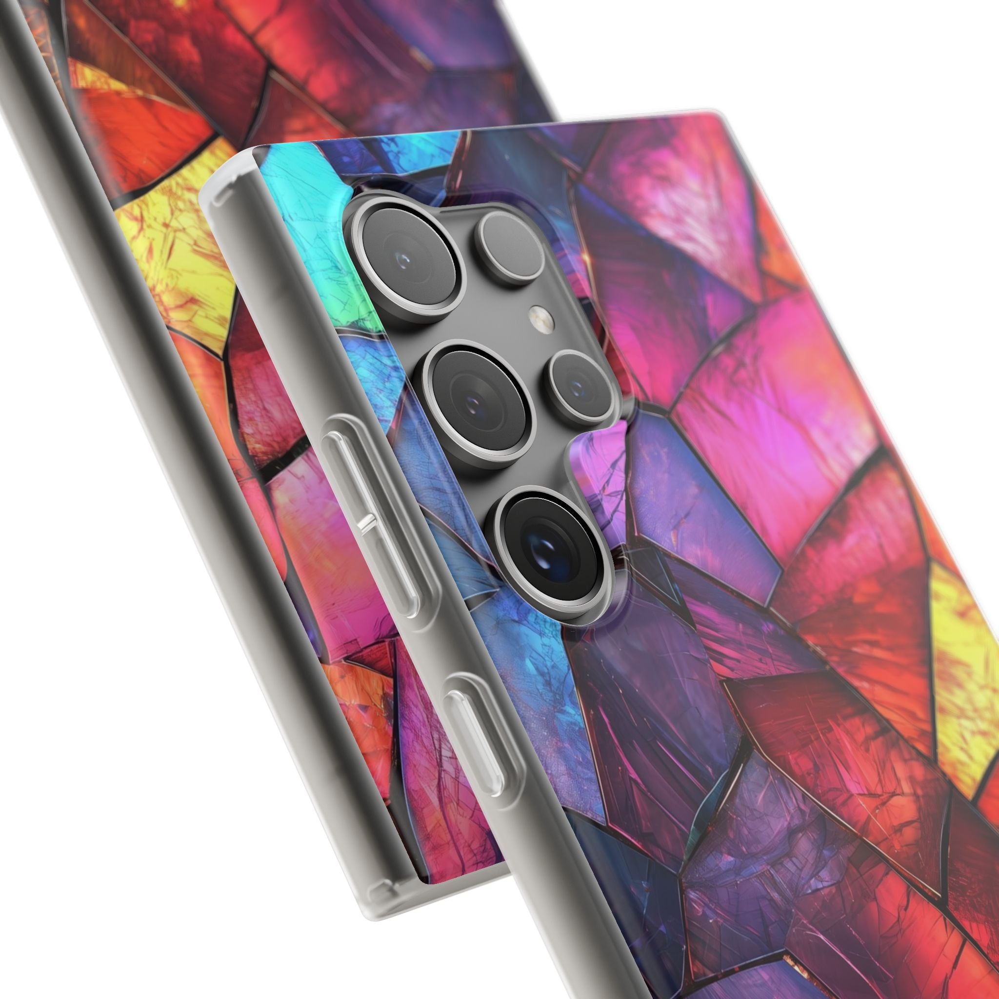 Cracked Prism Samsung S24 Ultra Case - Soft