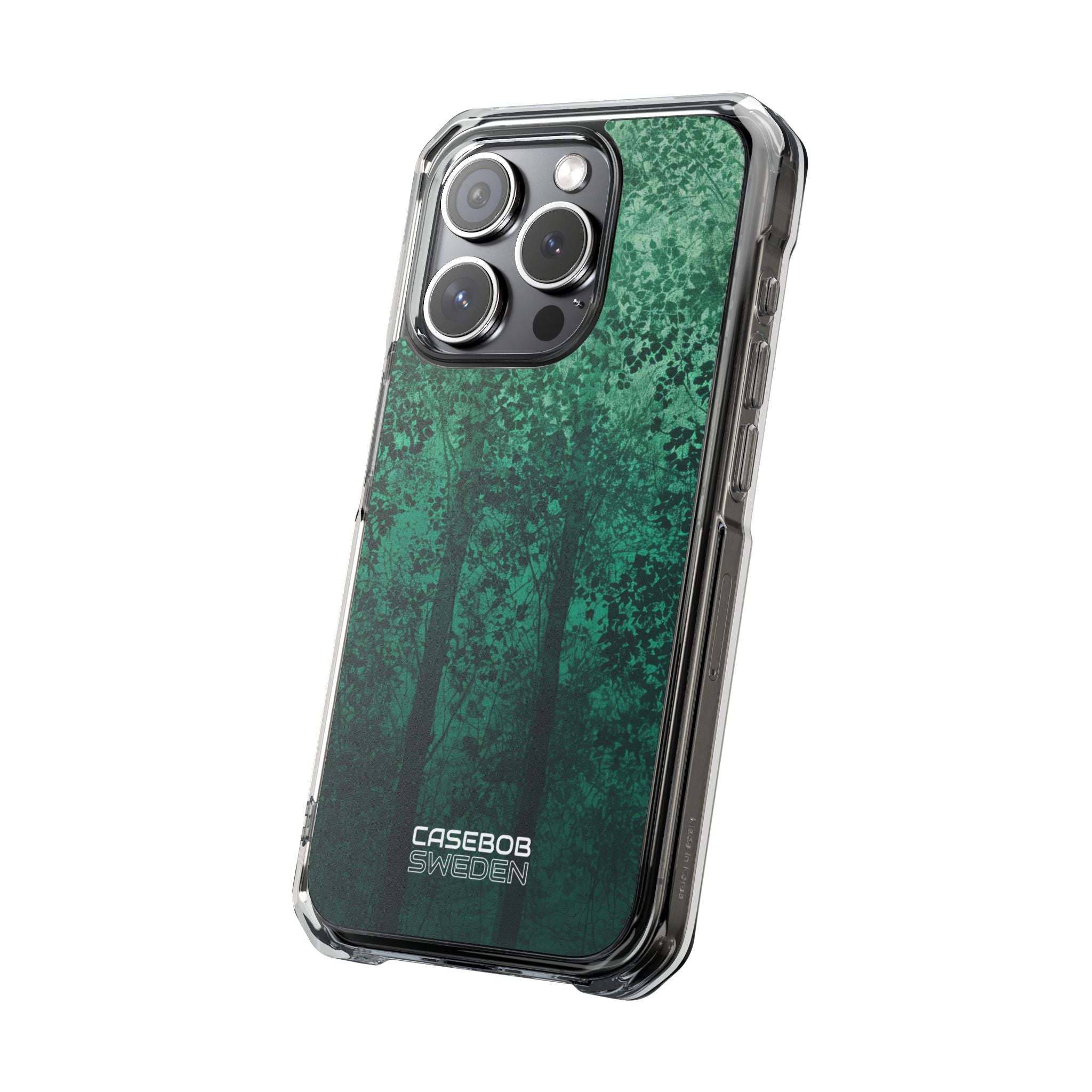 Verdant Forest Canopy iPhone 15 - Impact Clear+
