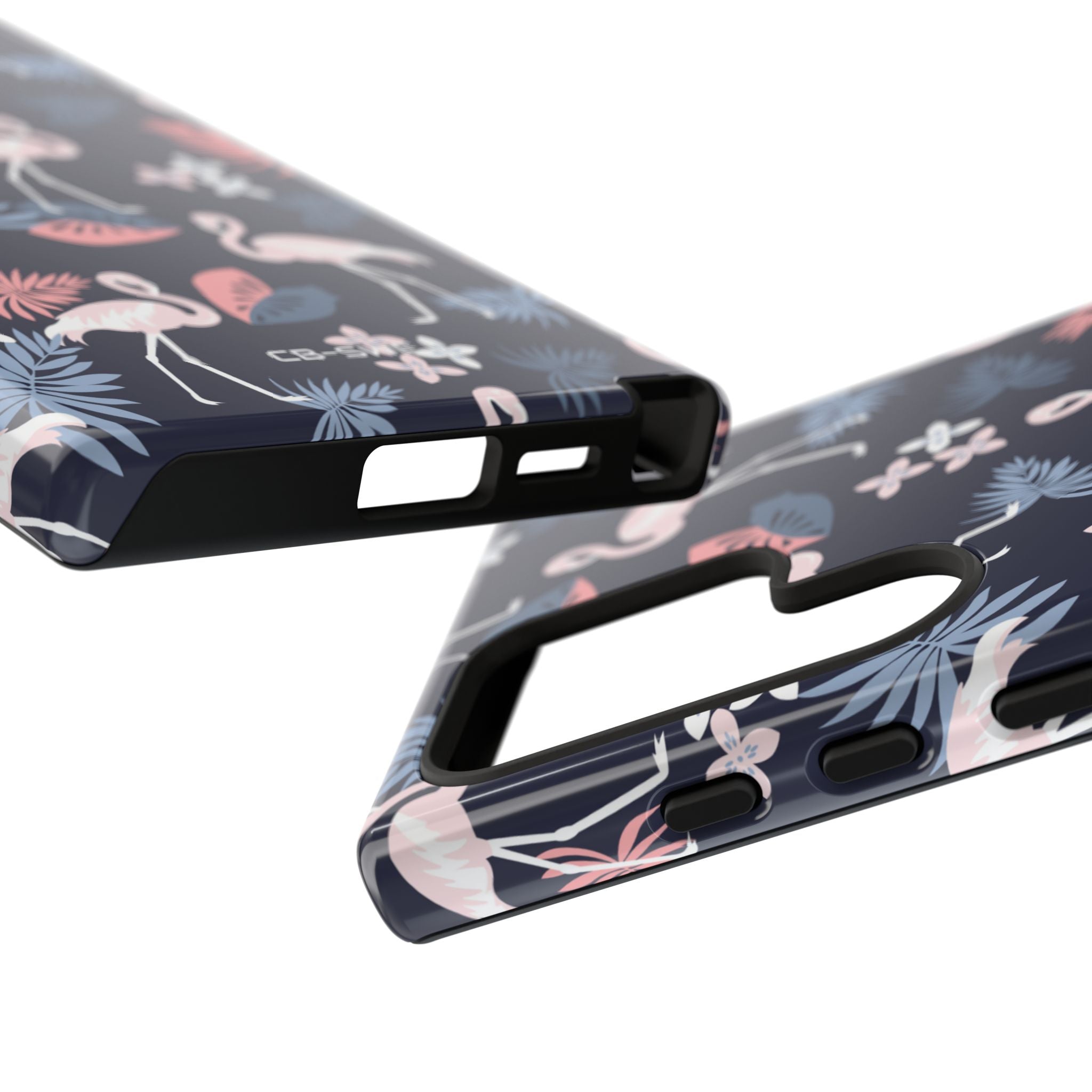 Flamingos Dance Playfully - Samsung Case