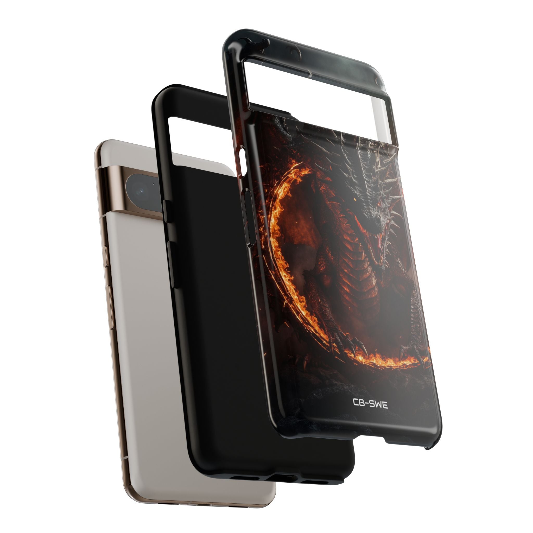 Fiery Dragon Roars - Google Pixel Case