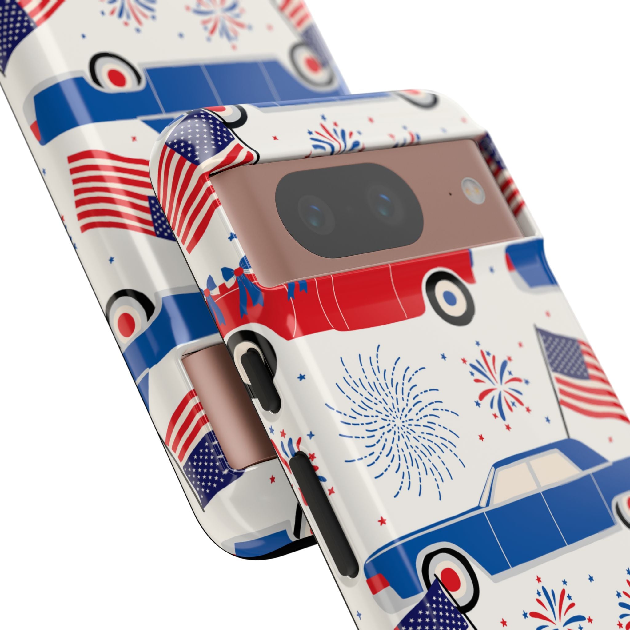 Vintage Cars Celebrate - Google Pixel Case