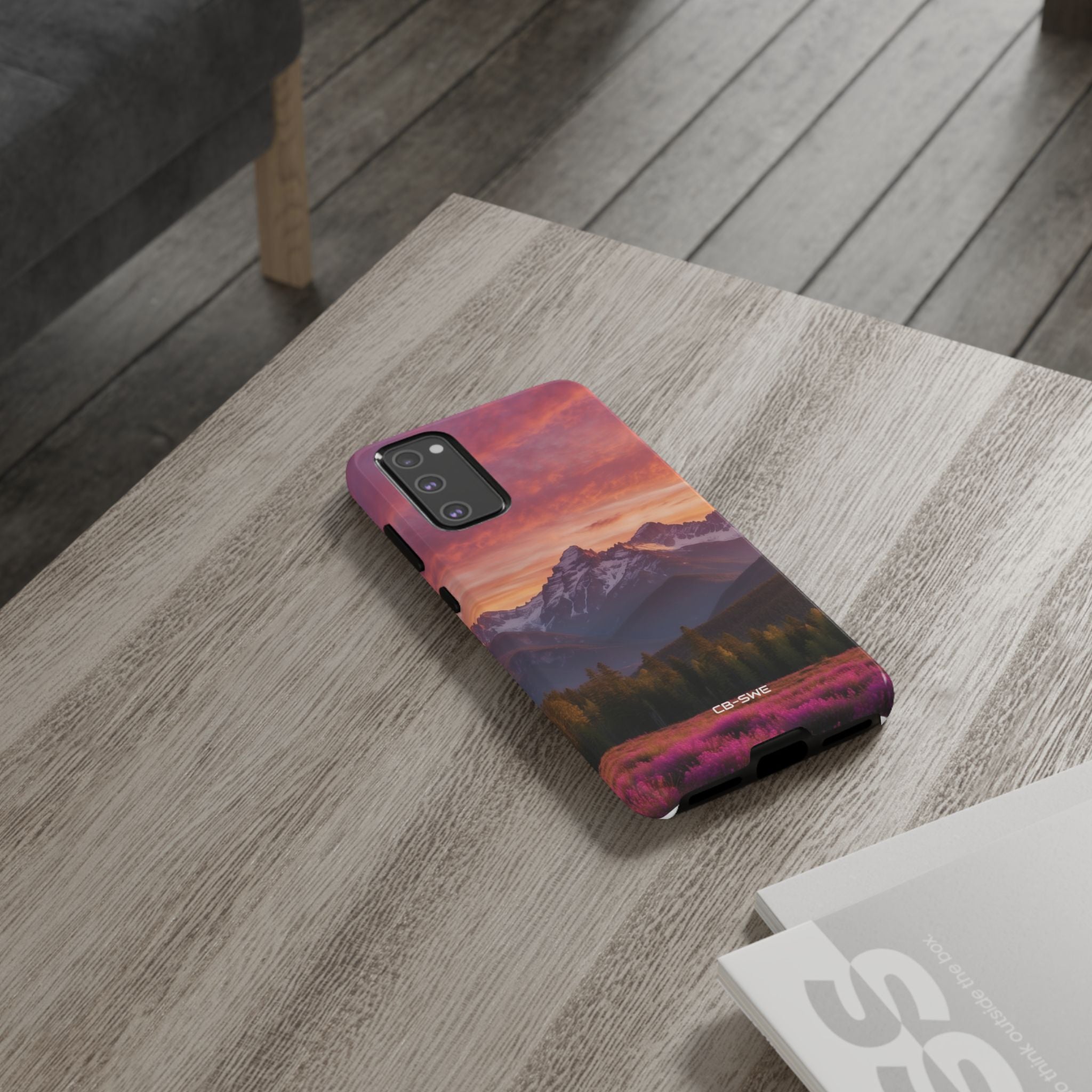 Mountain Peaks Glow - Samsung Case