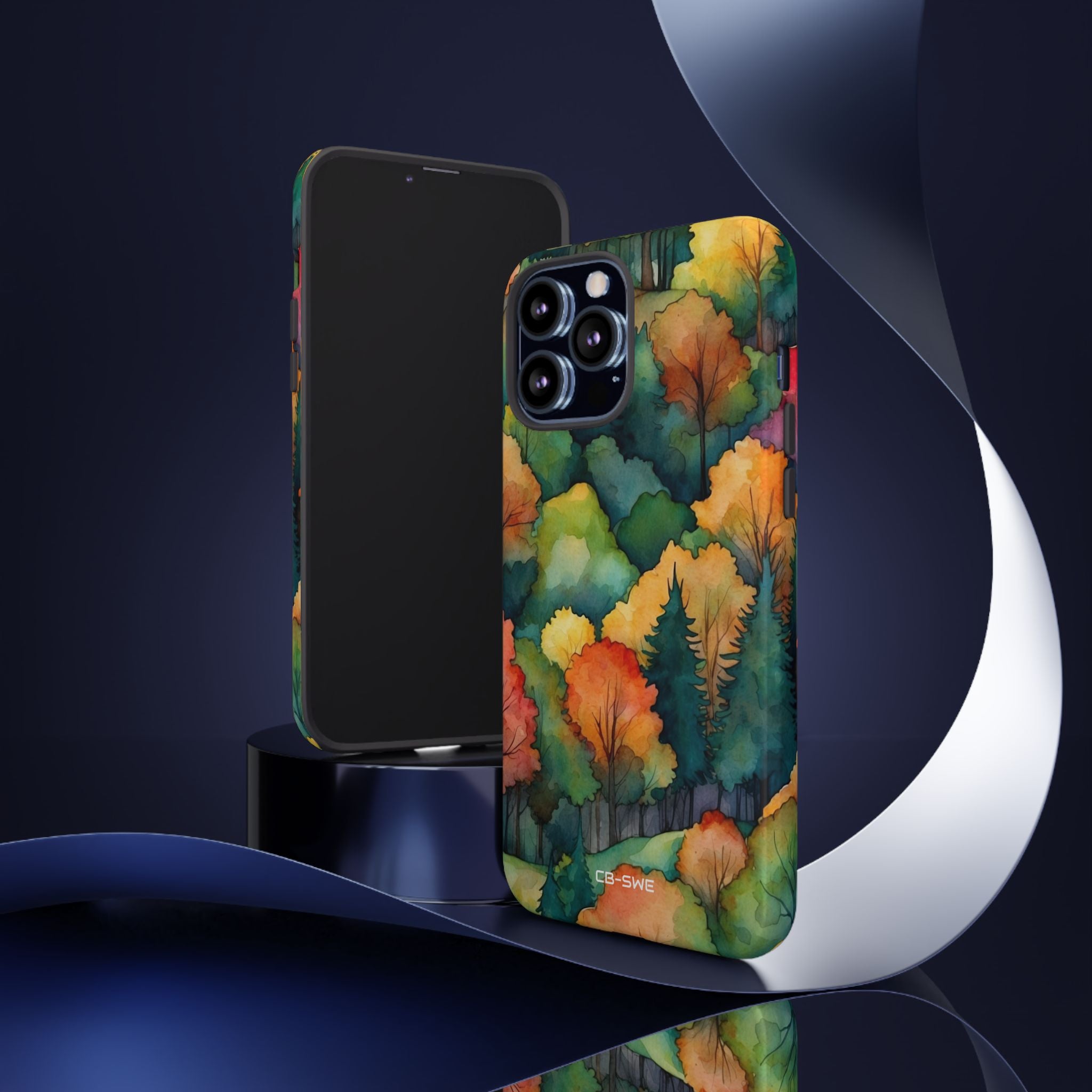 Autumn Leaves Dance - iPhone Case