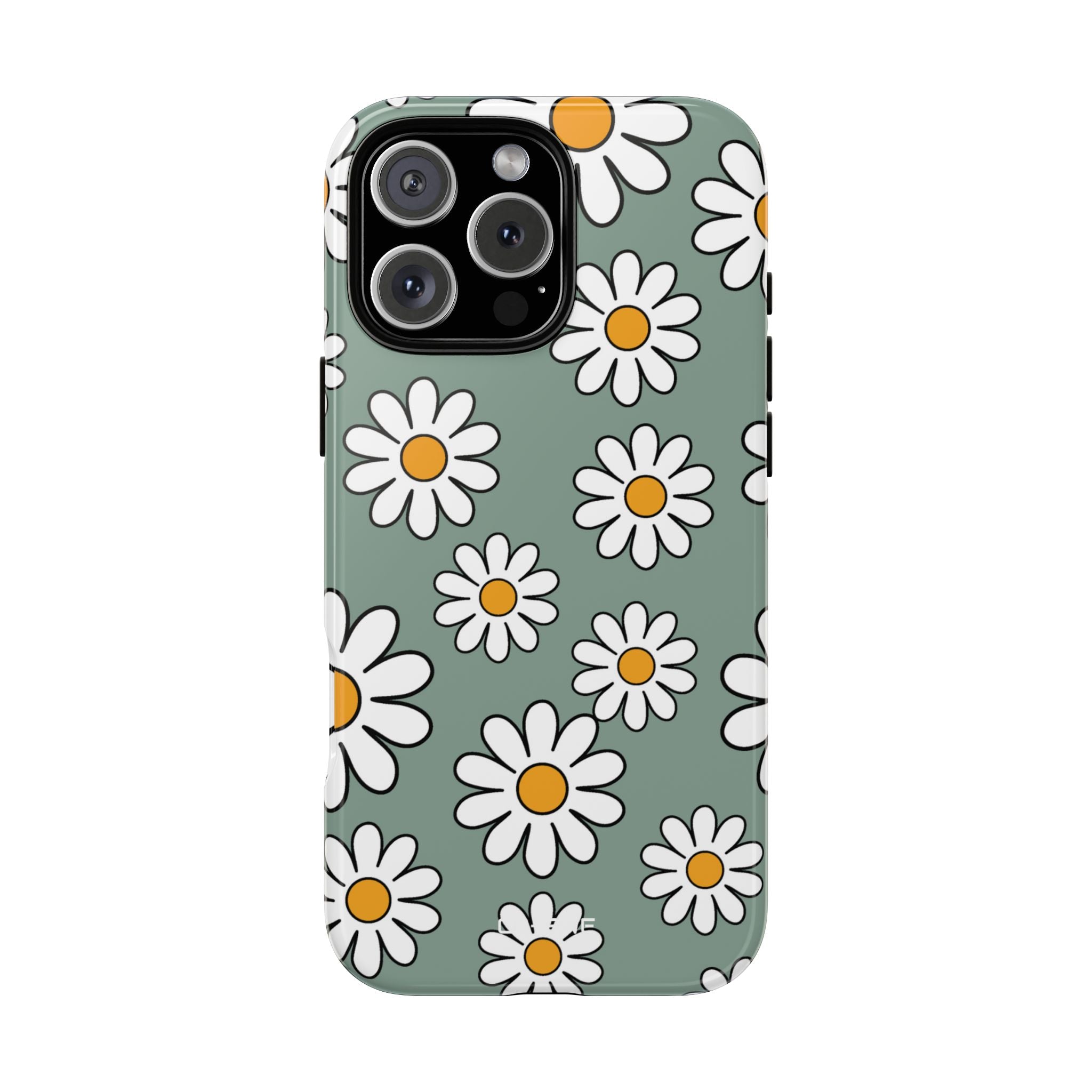Daisies Dance Playfully - iPhone Case