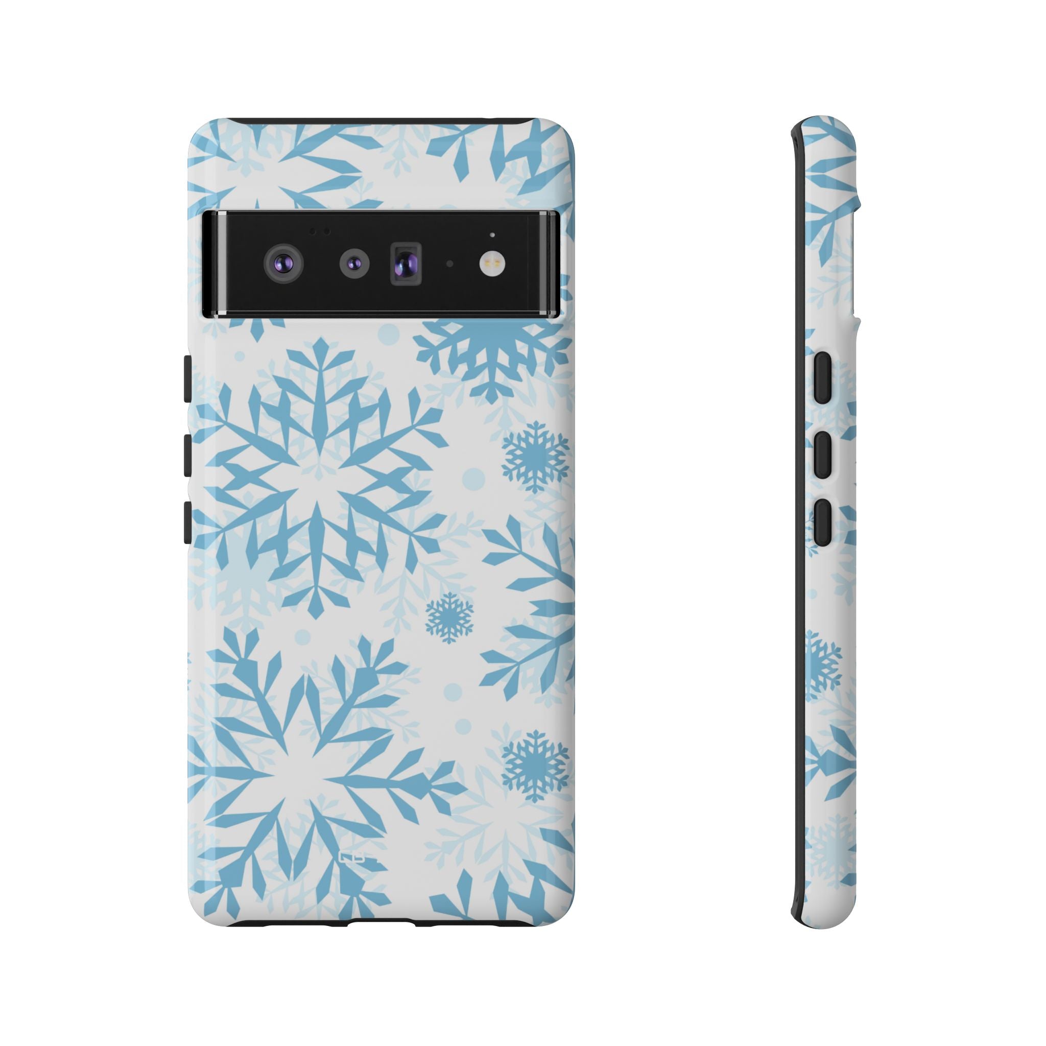 Winter Snowflake Symphony - Google Pixel Case
