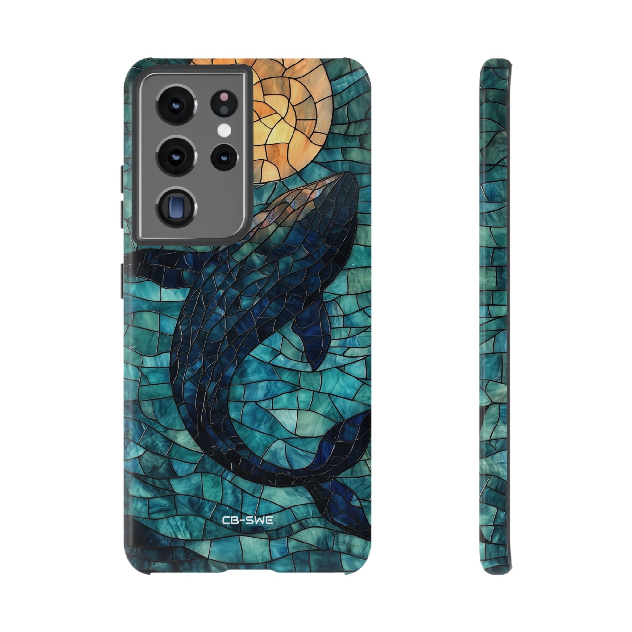 Whale Dives Upward - Samsung Case
