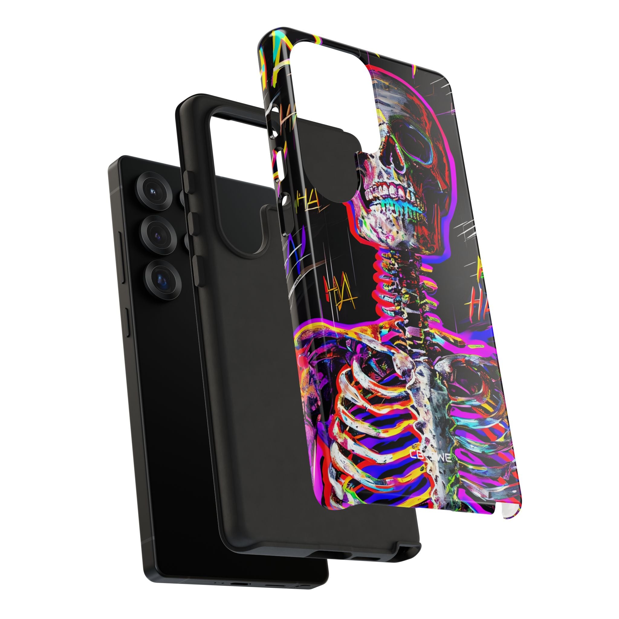 Neon Skeleton Chaos - Samsung Case