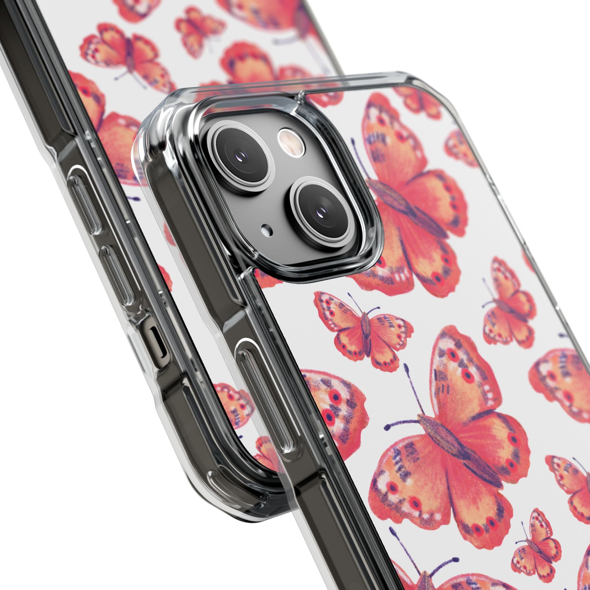 Vibrant Butterfly Dance iPhone Case - Impact