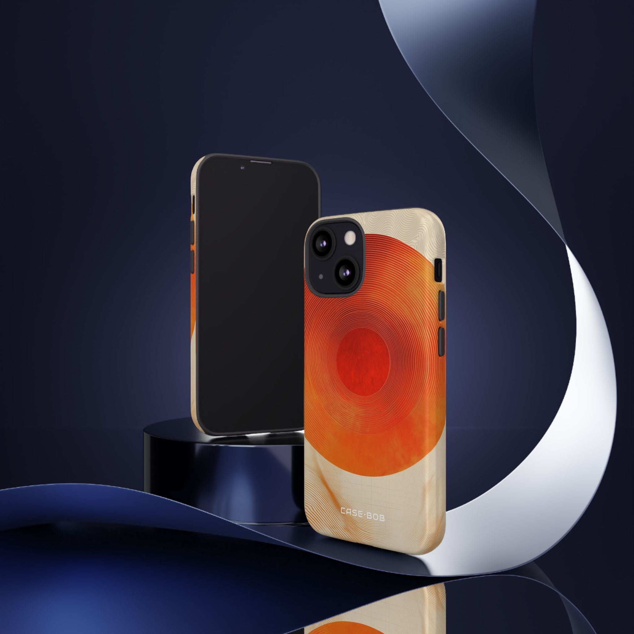 Sunburst Swirl iPhone 13 Mini Case - Tough