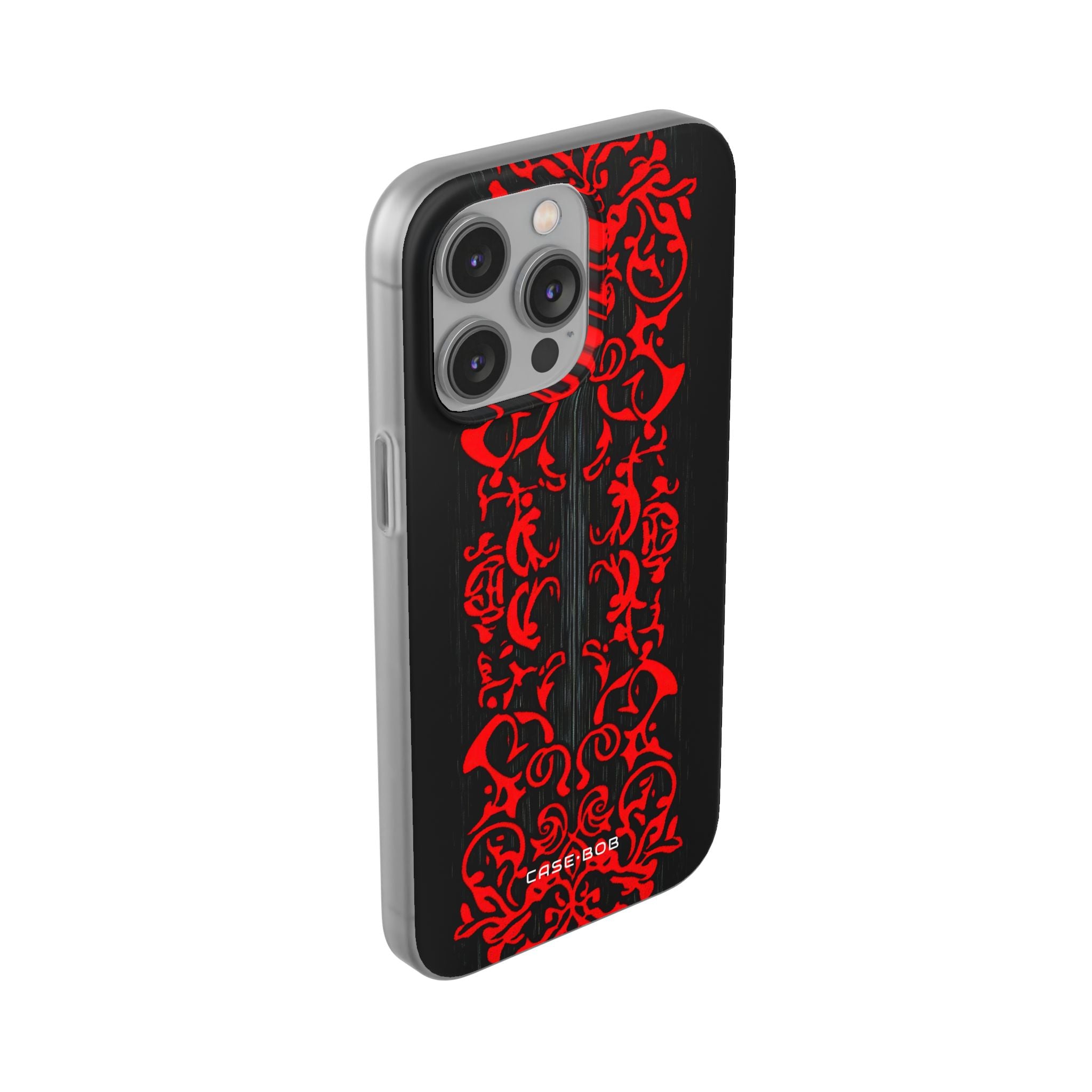 Crimson Spiral iPhone 14 Pro Max Case - Soft