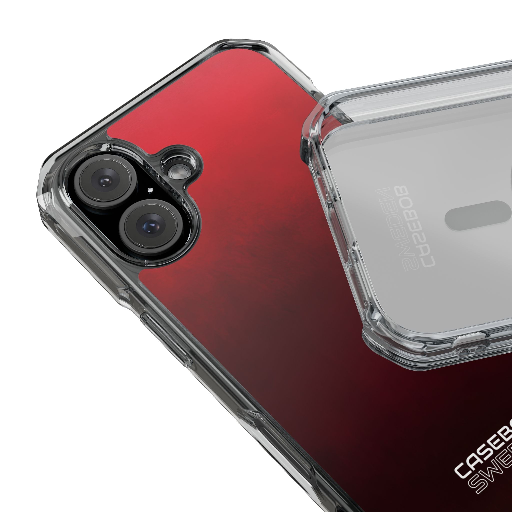 Crimson Dreamscape iPhone 16 - Impact Clear+