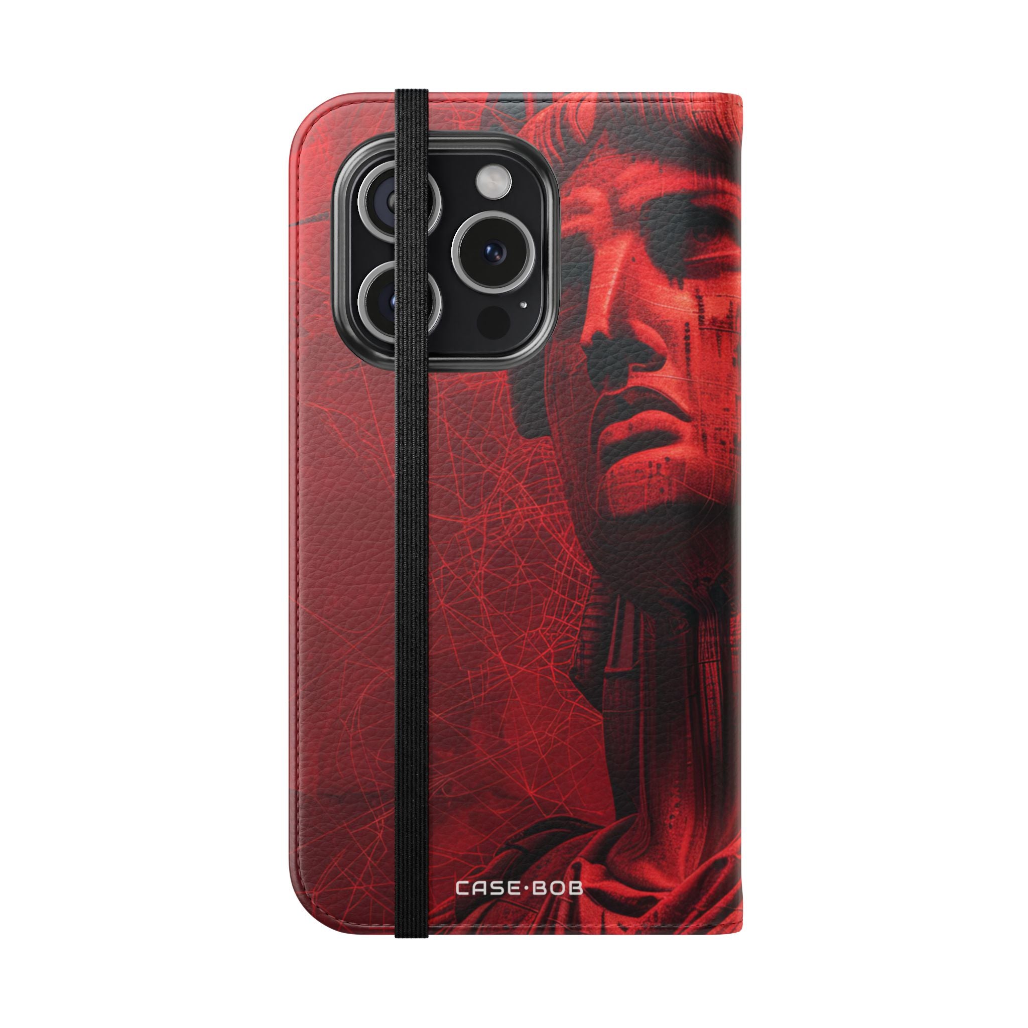 Liberty Crimson - iPhone 15 Pro Case - Wallet