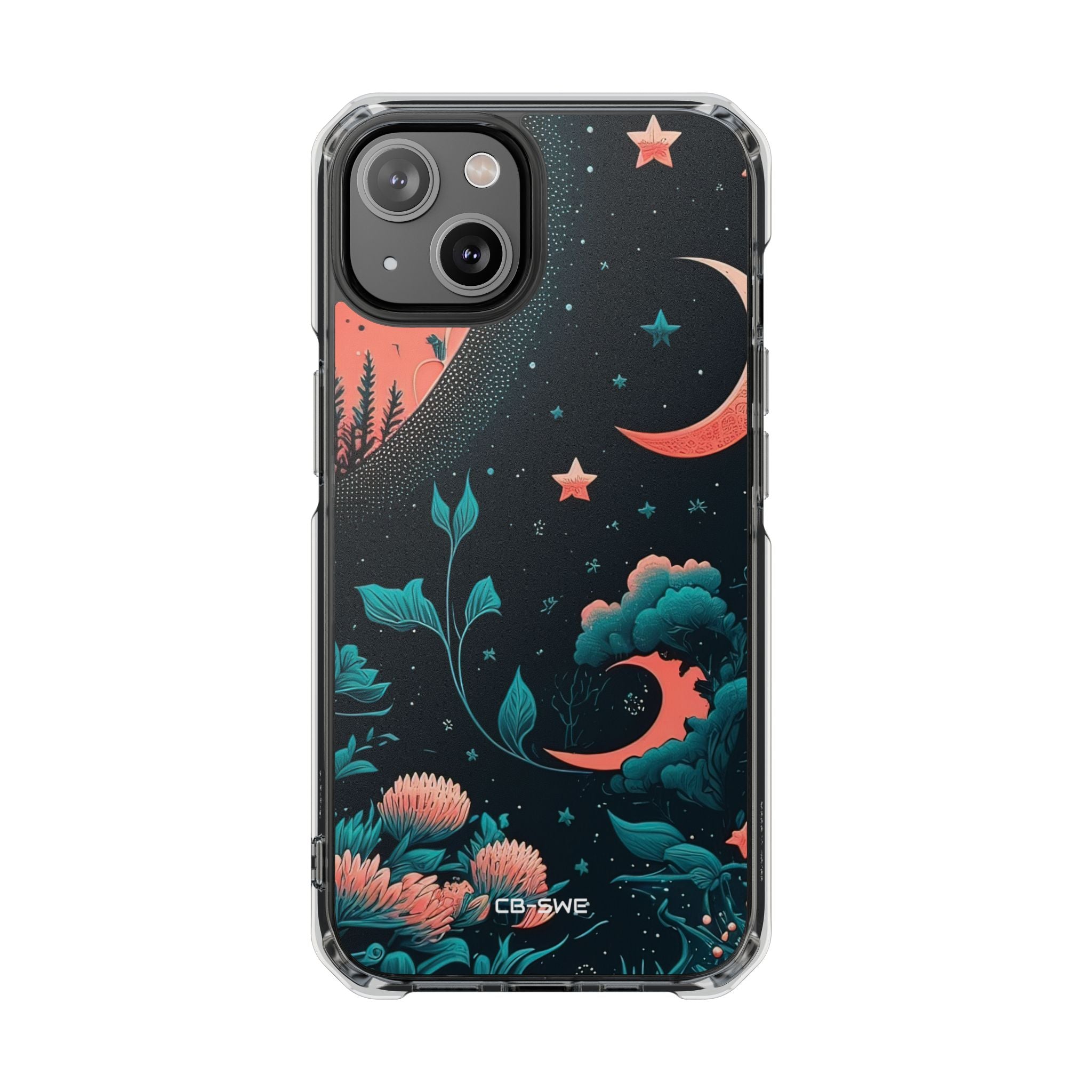 Cosmic Floral Dreams iPhone Case - Impact