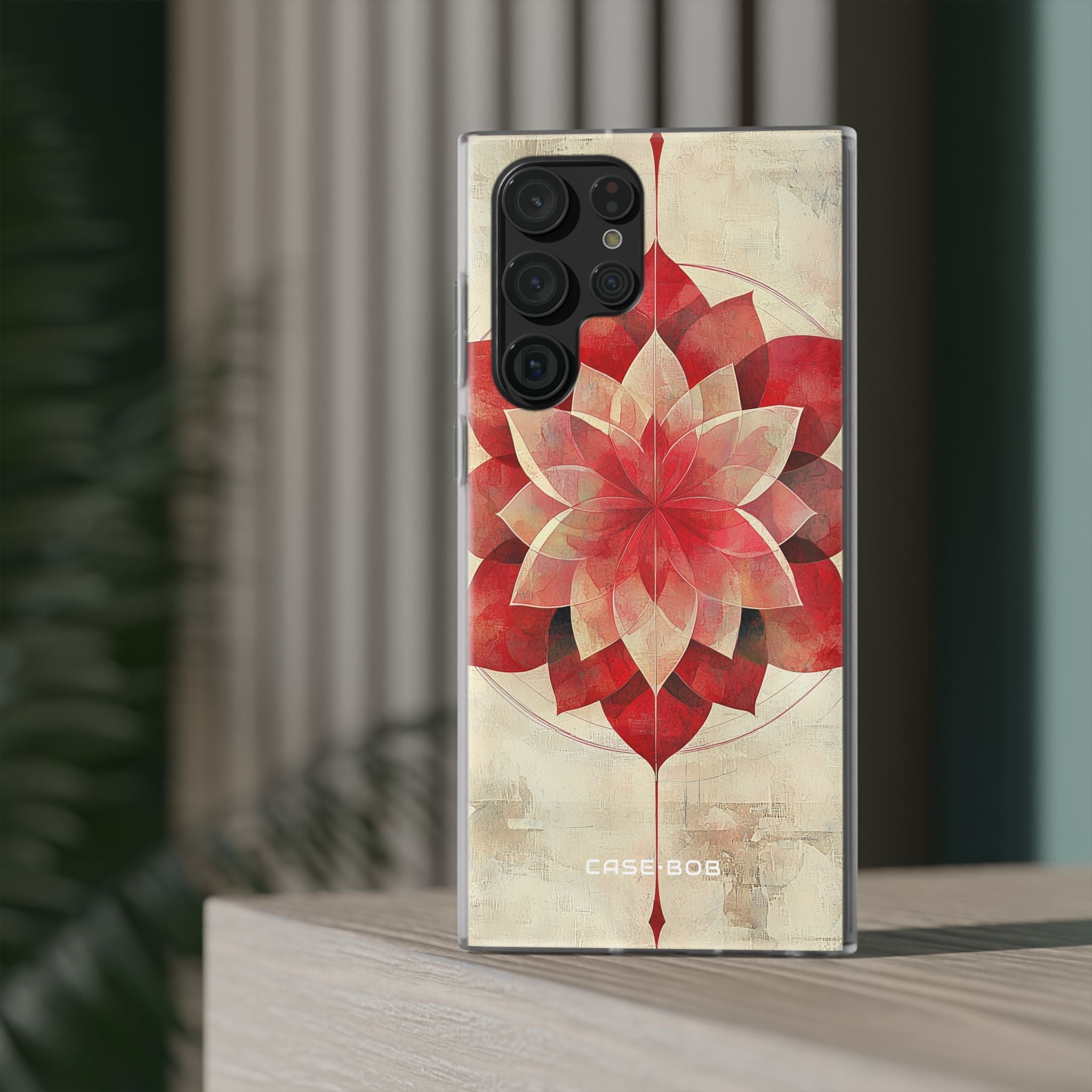 Crimson Bloom Samsung S22 Ultra Case - Soft