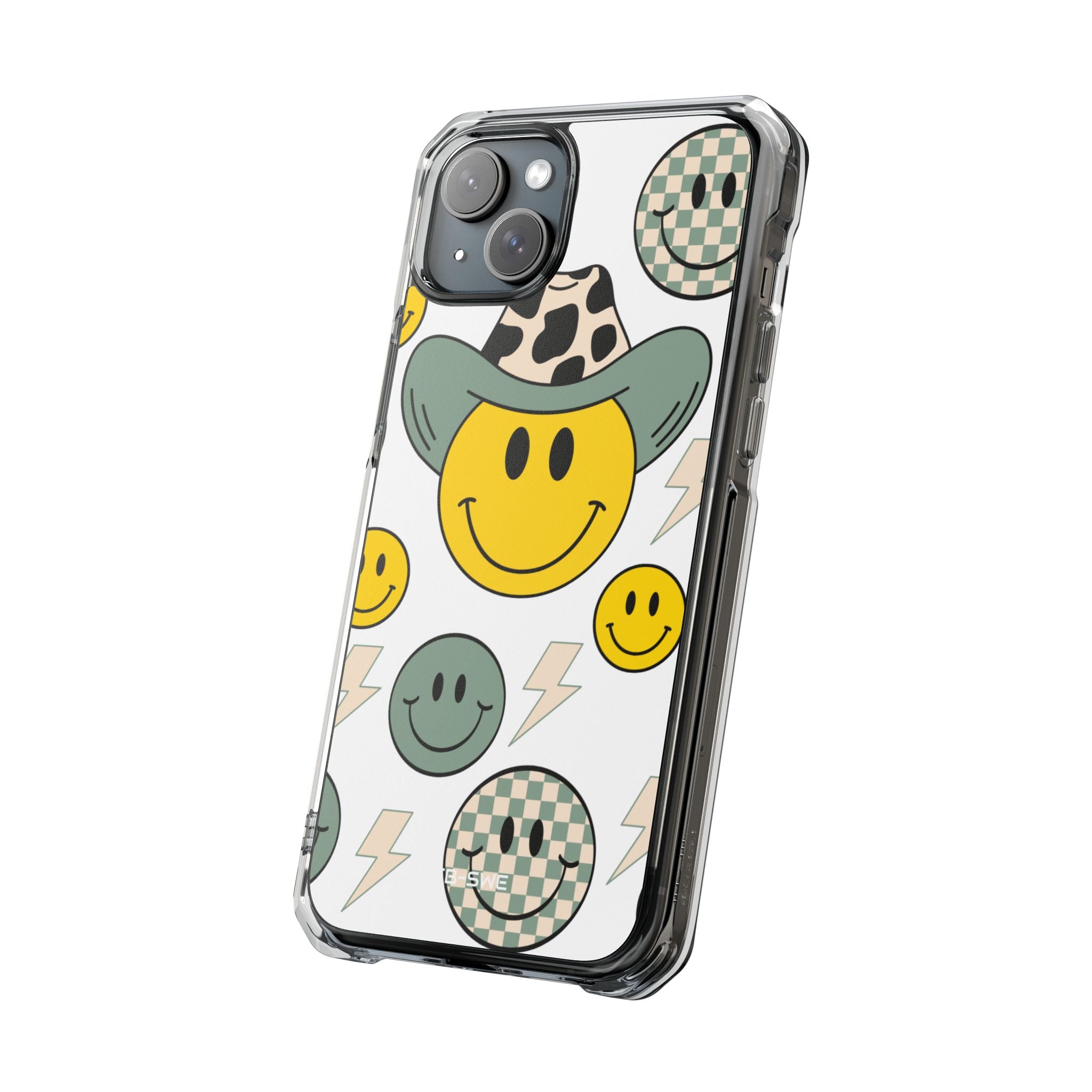 Pop Art Smiley Party iPhone Case - Impact