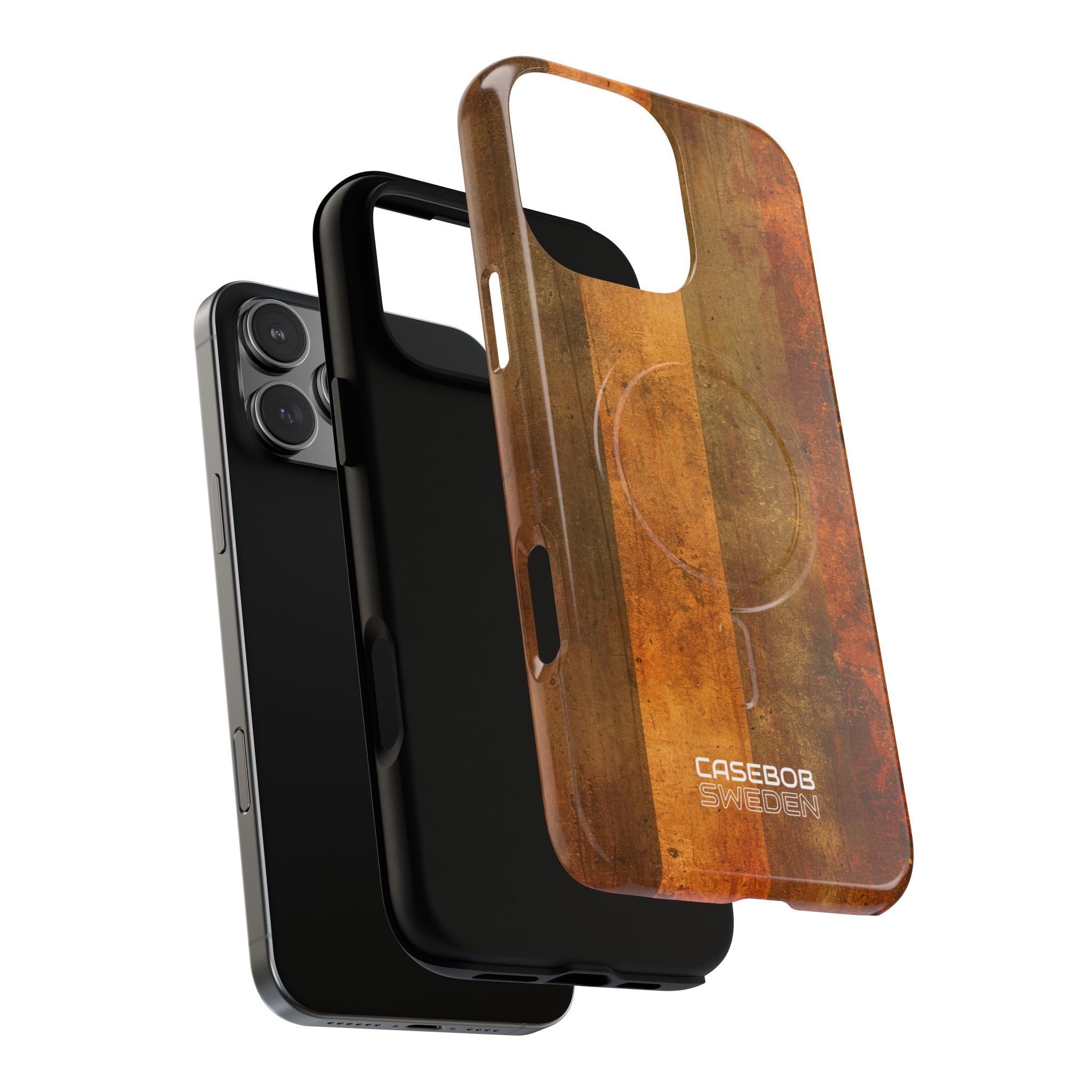 Rustic Striped Texture iPhone 16 - Tough+