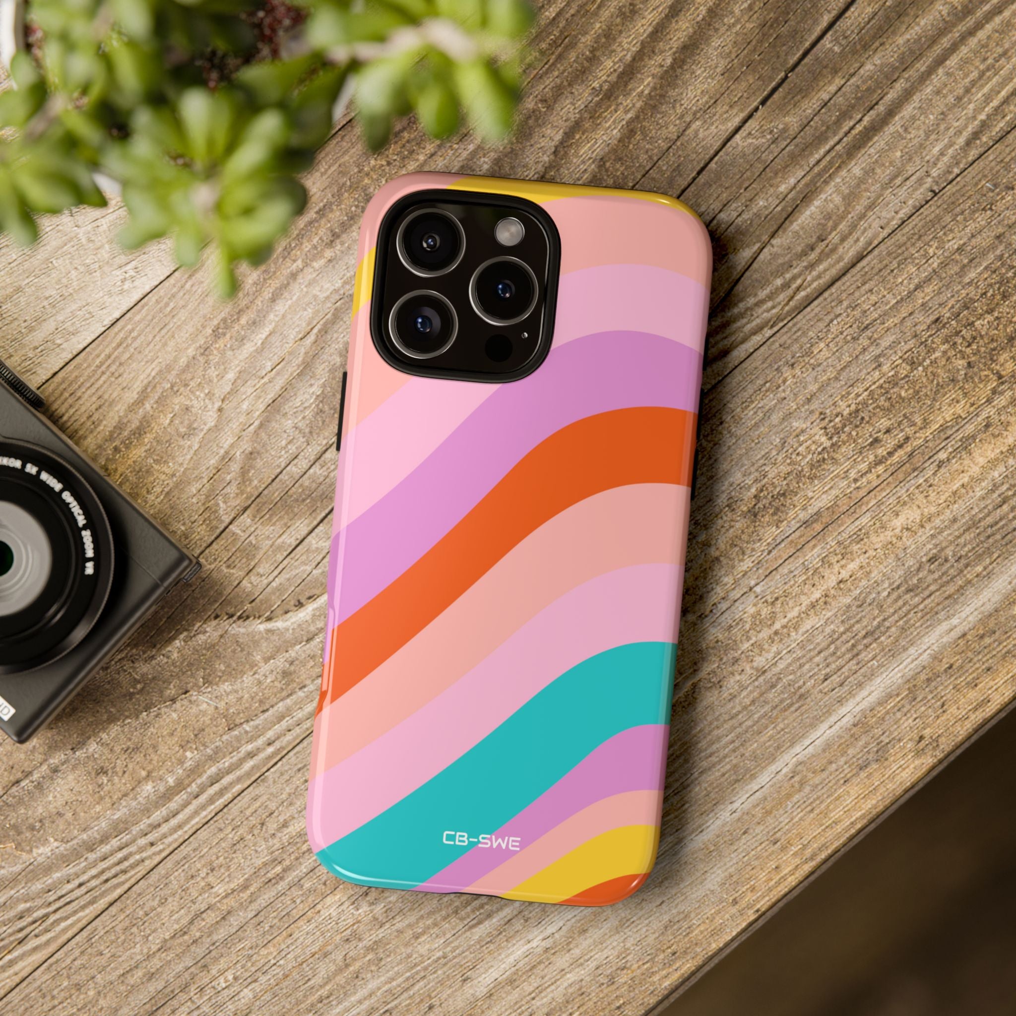 Fluid Color Waves - iPhone Case