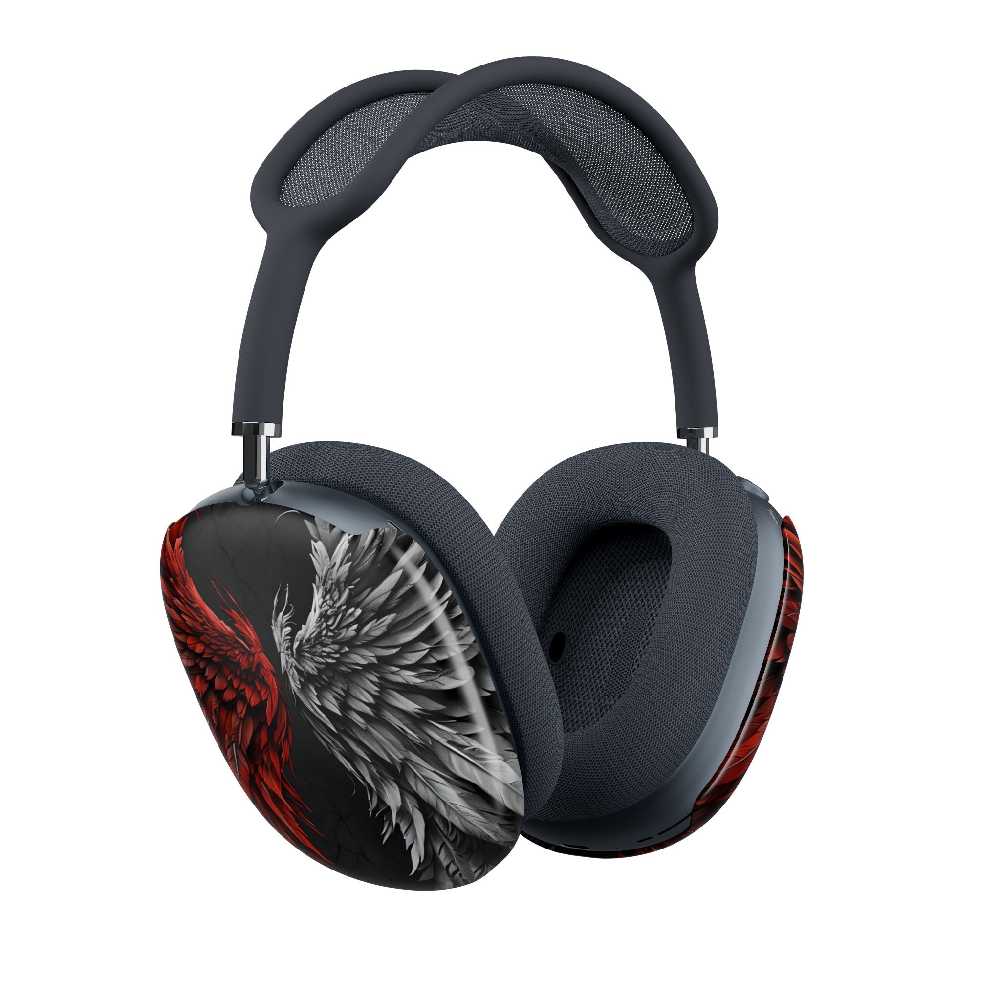 Crimson Silver Wings - AirPod Max Case