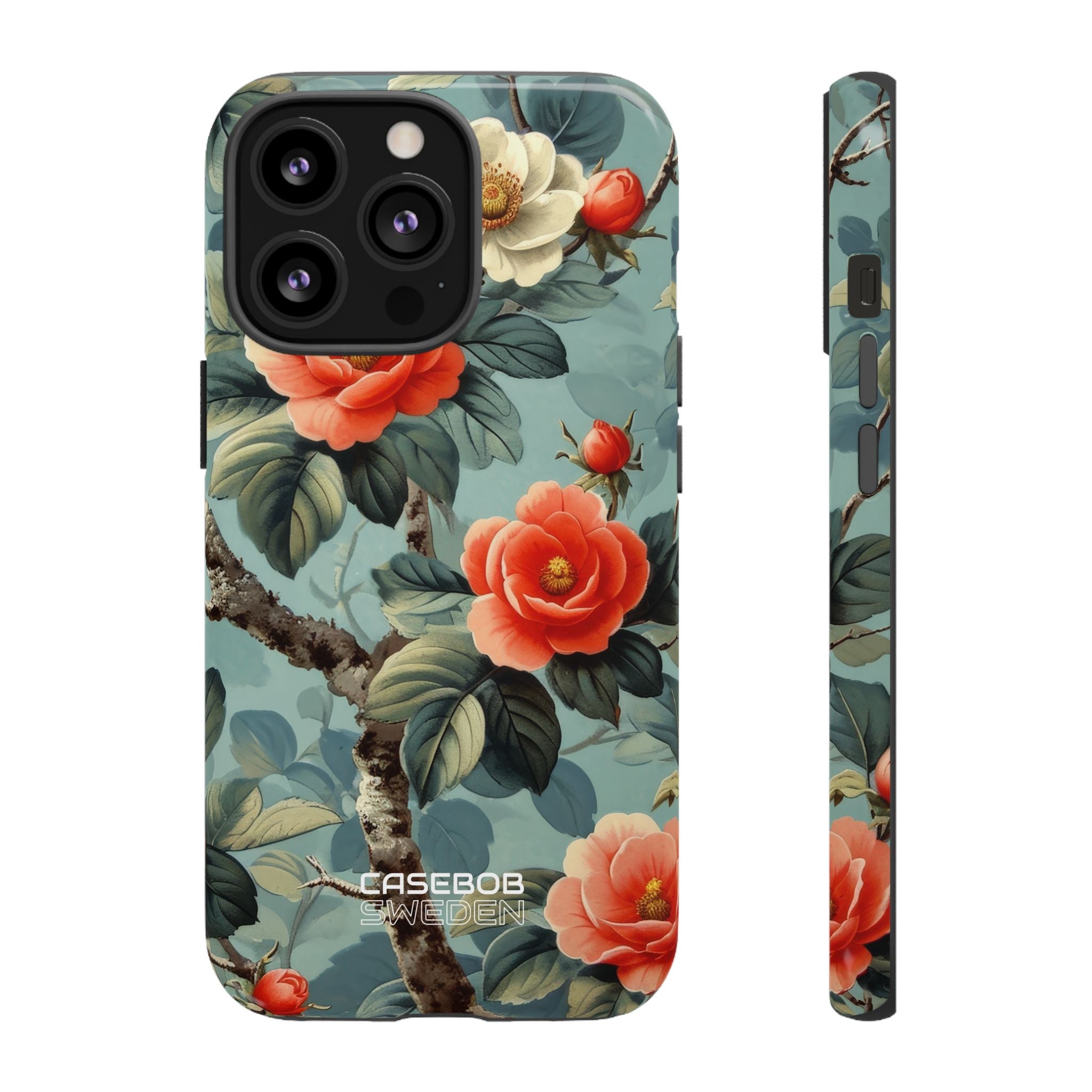 Coral Blossom Tapestry iPhone 13 - Tough