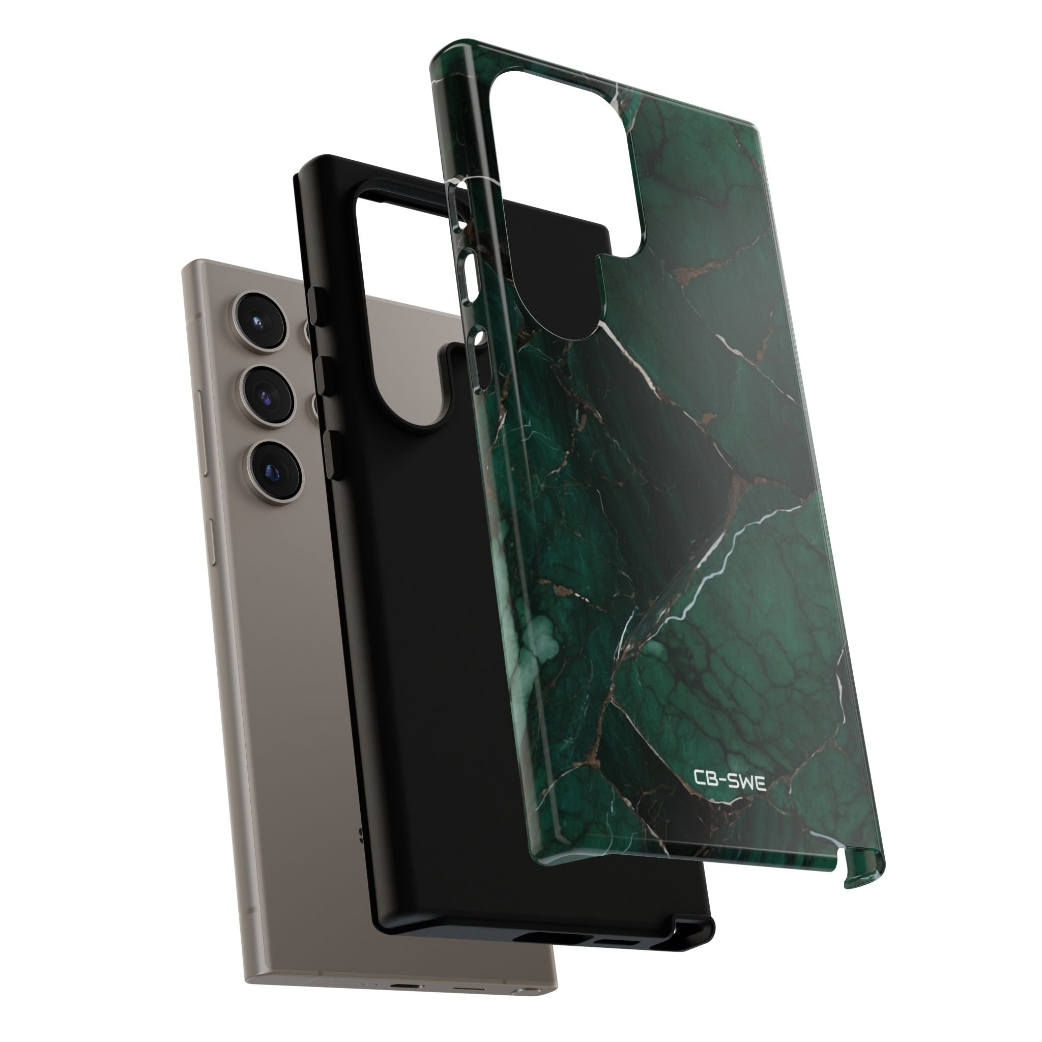 Emerald Veins Flow - Samsung Case