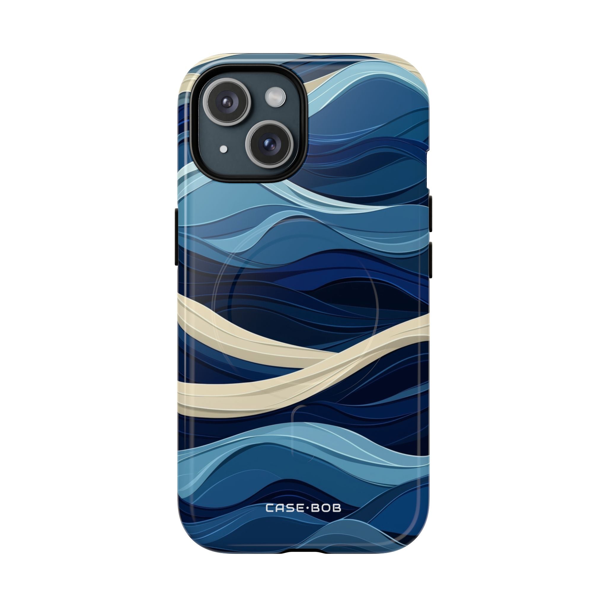 Ocean Rhythm iPhone 15 Case - Tough+