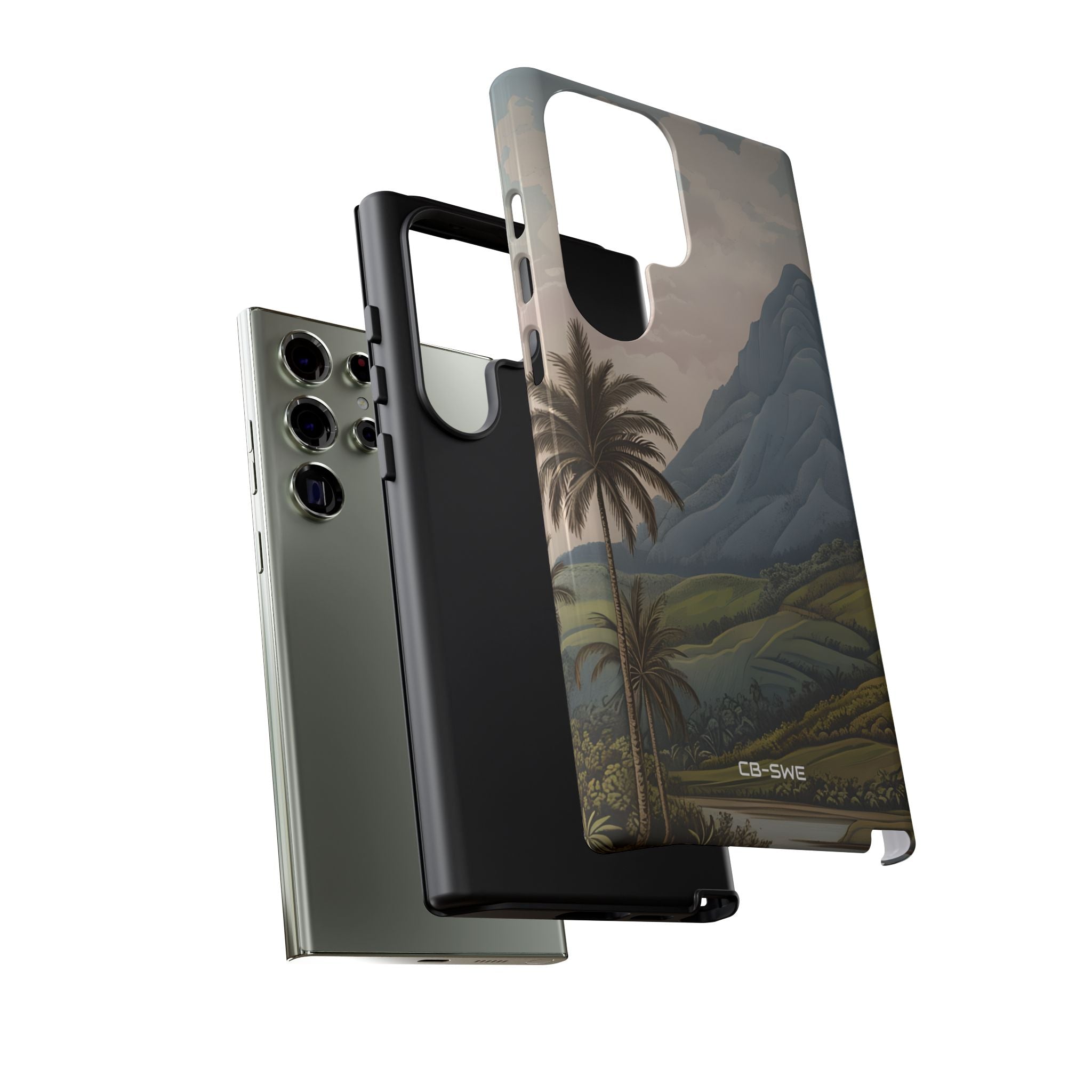 Serene Mountain Oasis - Samsung Case