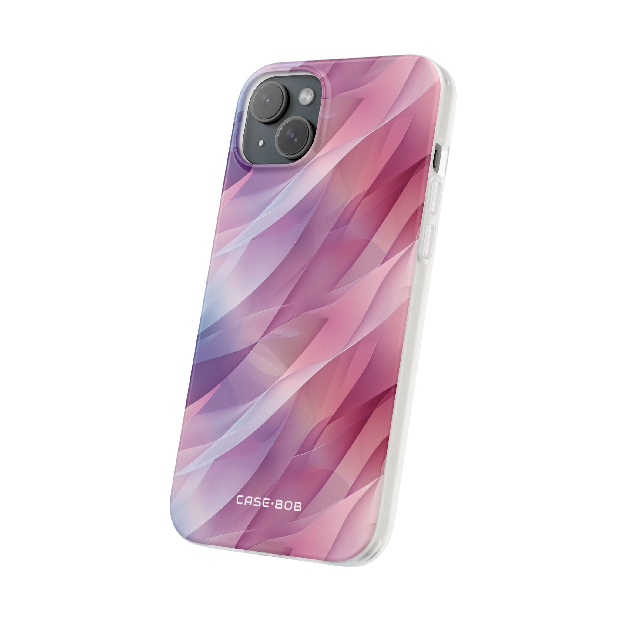 Pink Wave iPhone 15 Plus Case - Soft