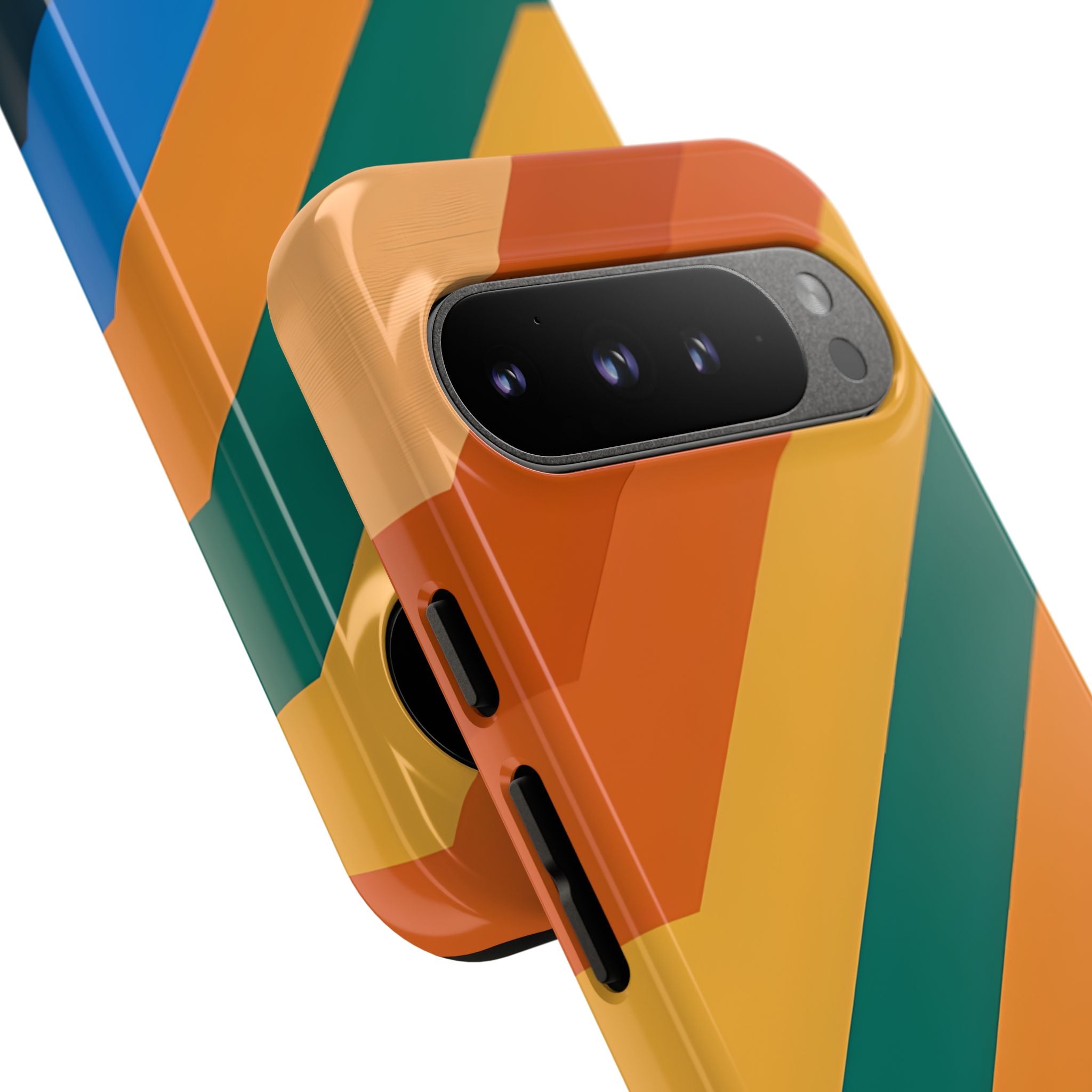 Vibrant Geometric Harmony - Google Pixel Case