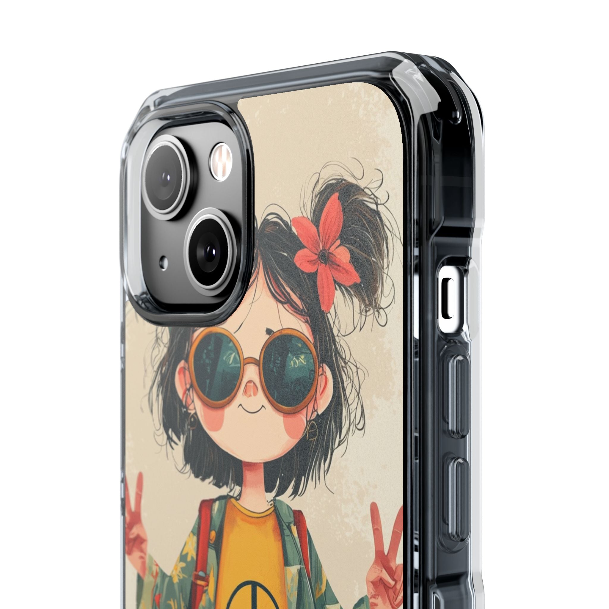 Peace Pigtails iPhone 14 Case - Impact