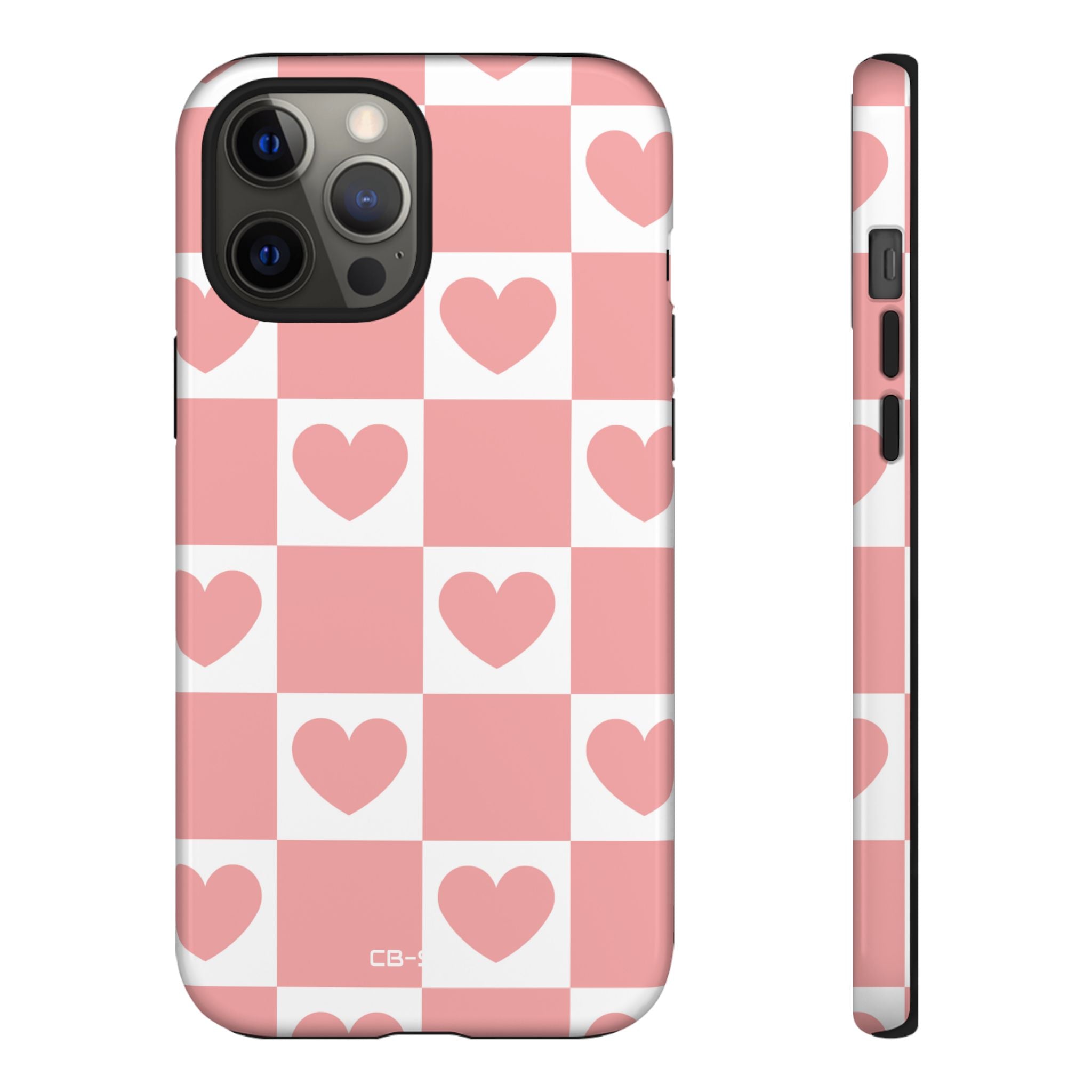 Love Checkered Harmony - iPhone Case