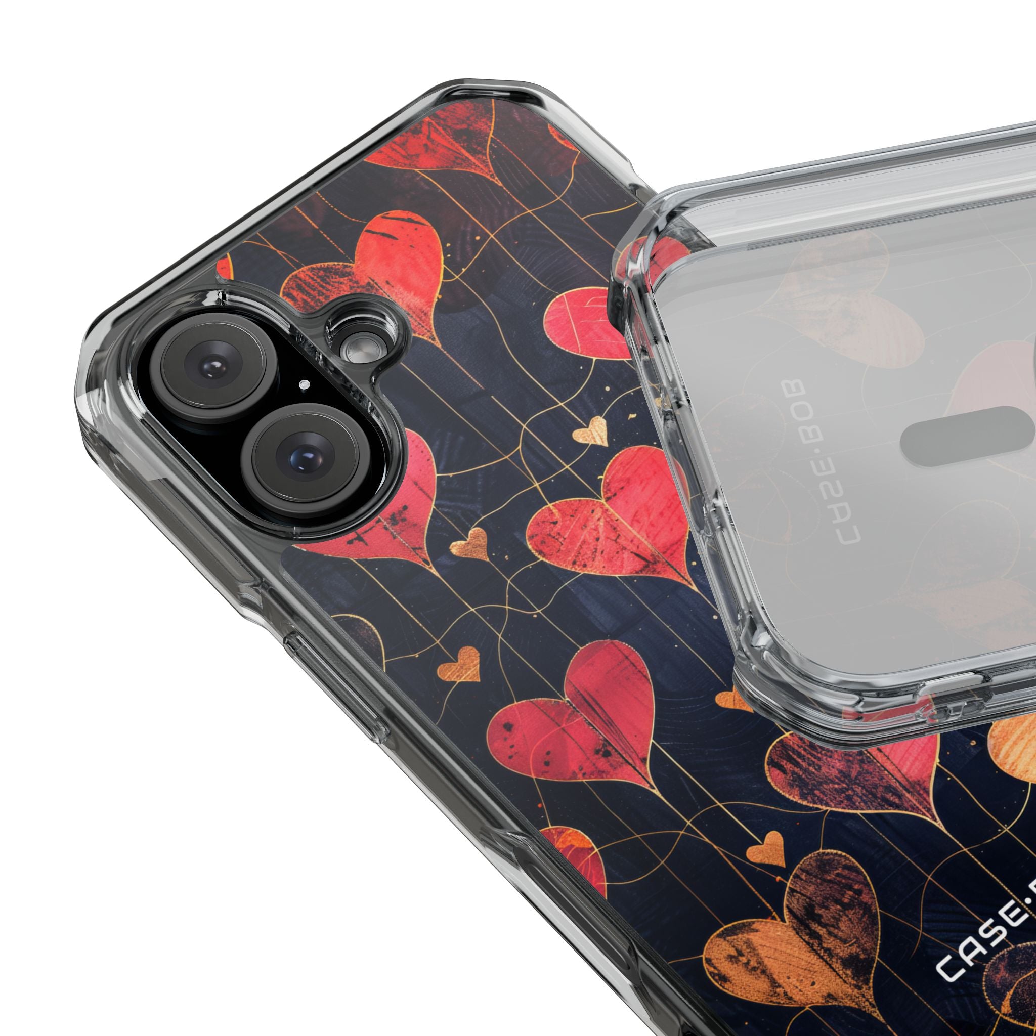 Golden Hearts Network iPhone 15 Case - Impact