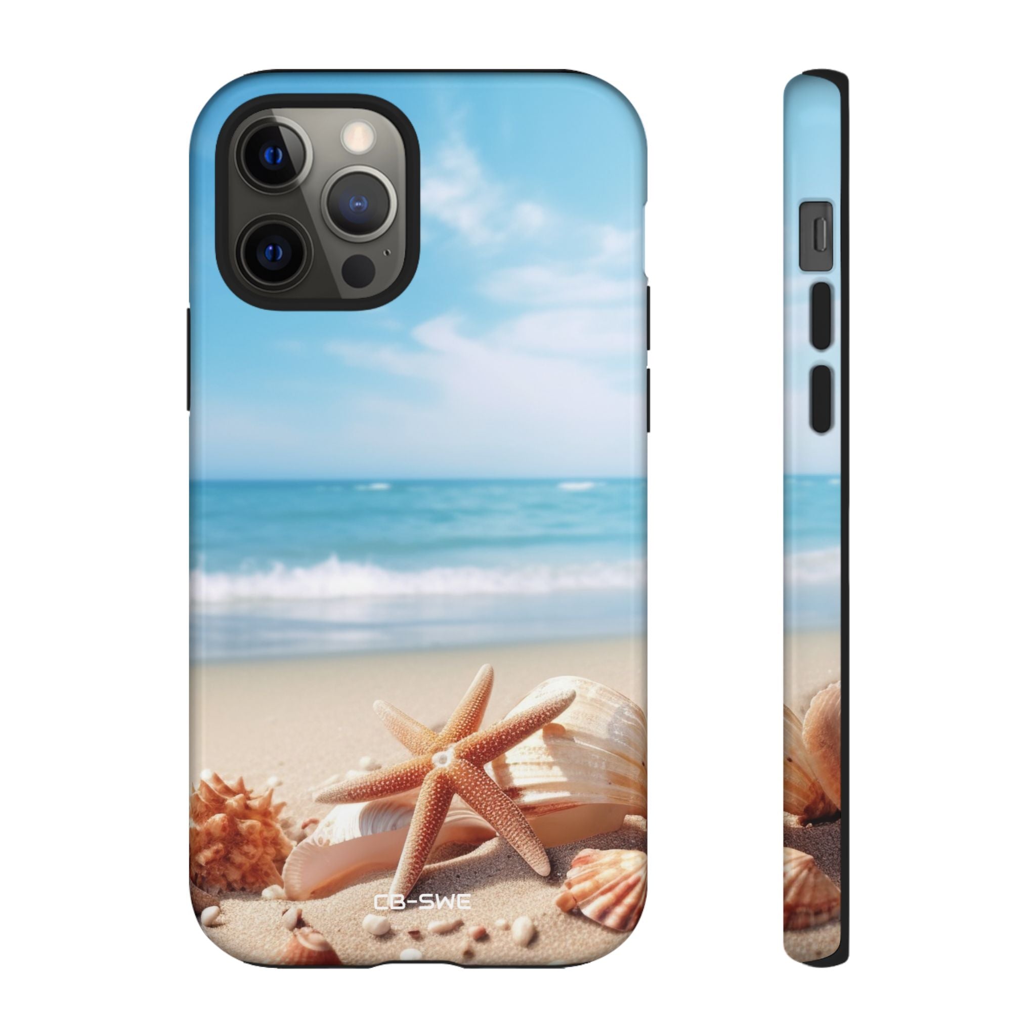 Shells Rest Beneath Waves - iPhone Case